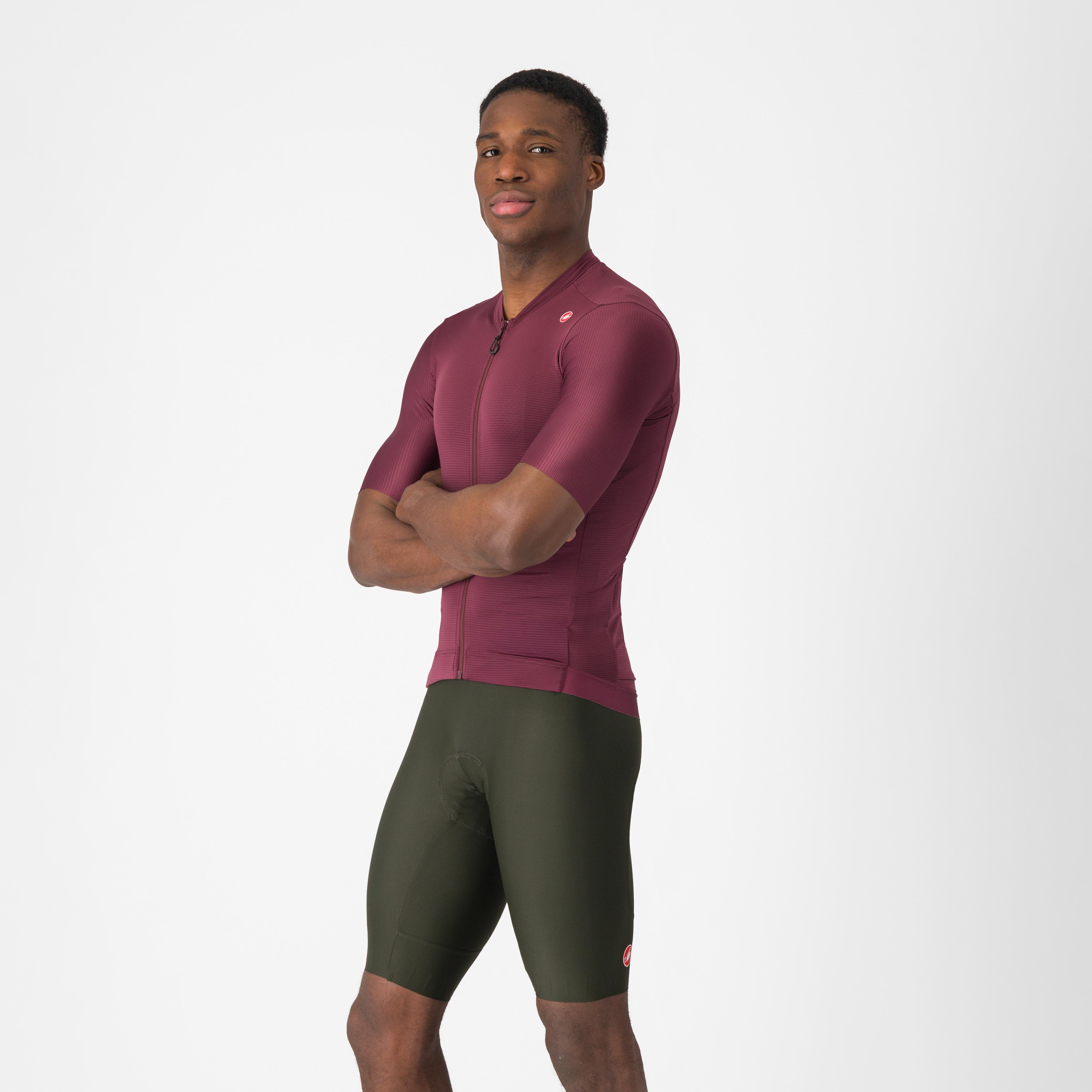 Espresso bibshort - deep green - castelli