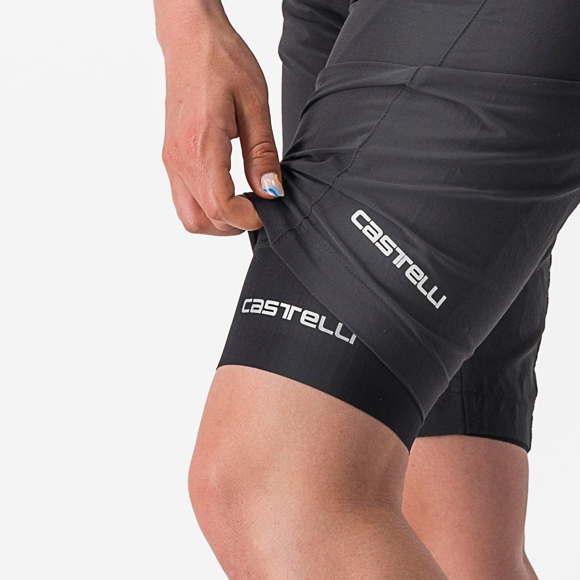 Trail w liner - black - castelli