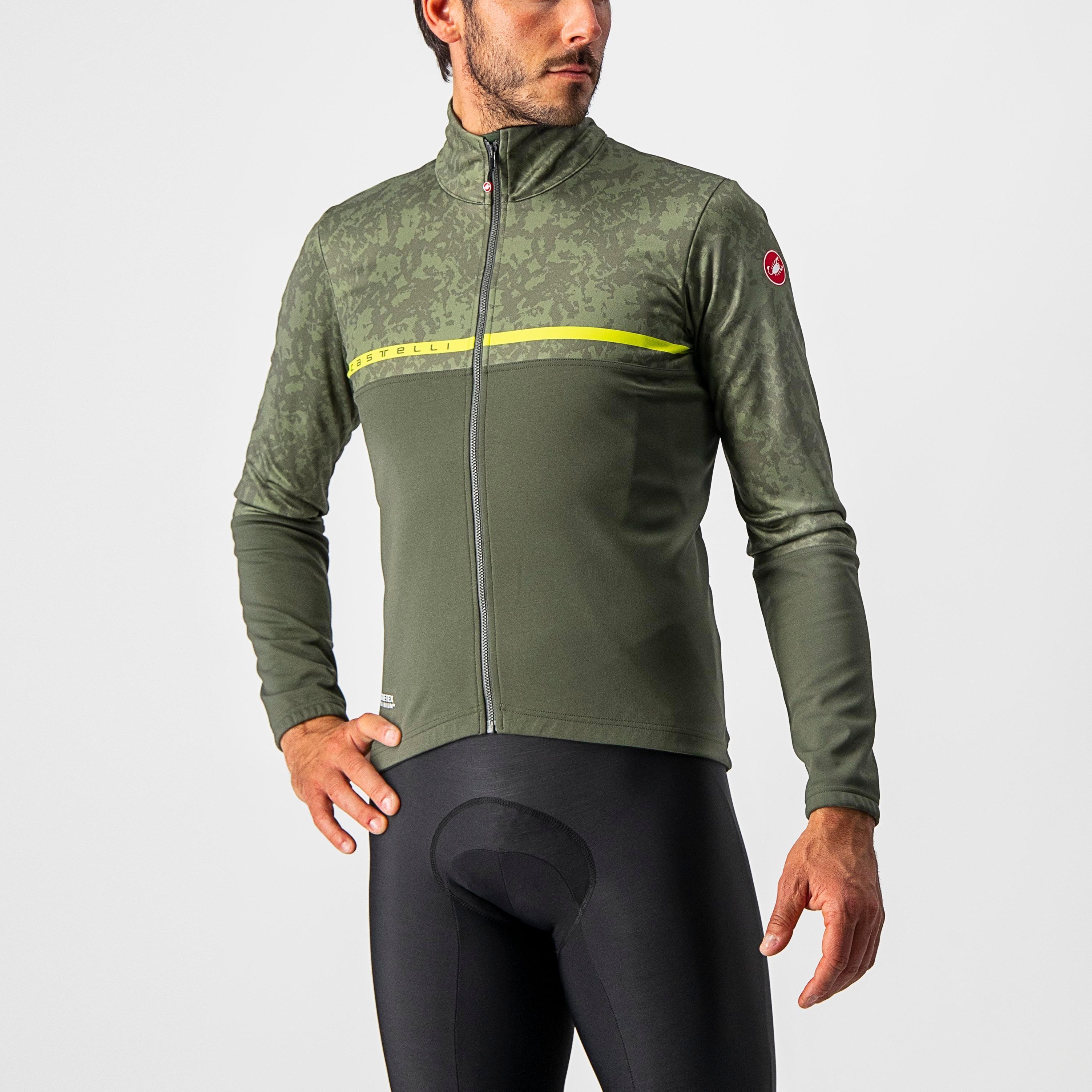 Finestre jacket - military green/light military- - castelli