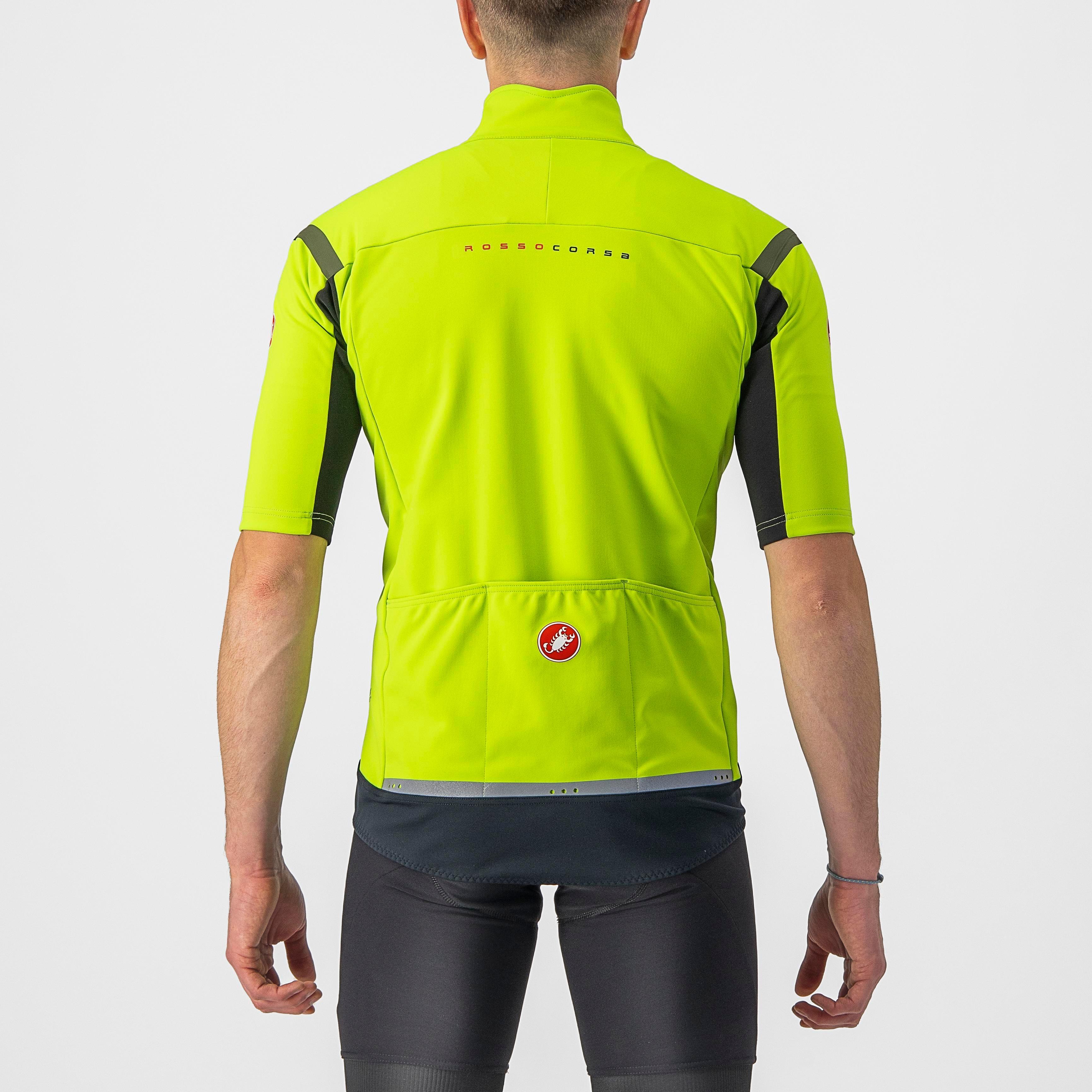 Gabba ros 2 - electric lime/dark gray - castelli