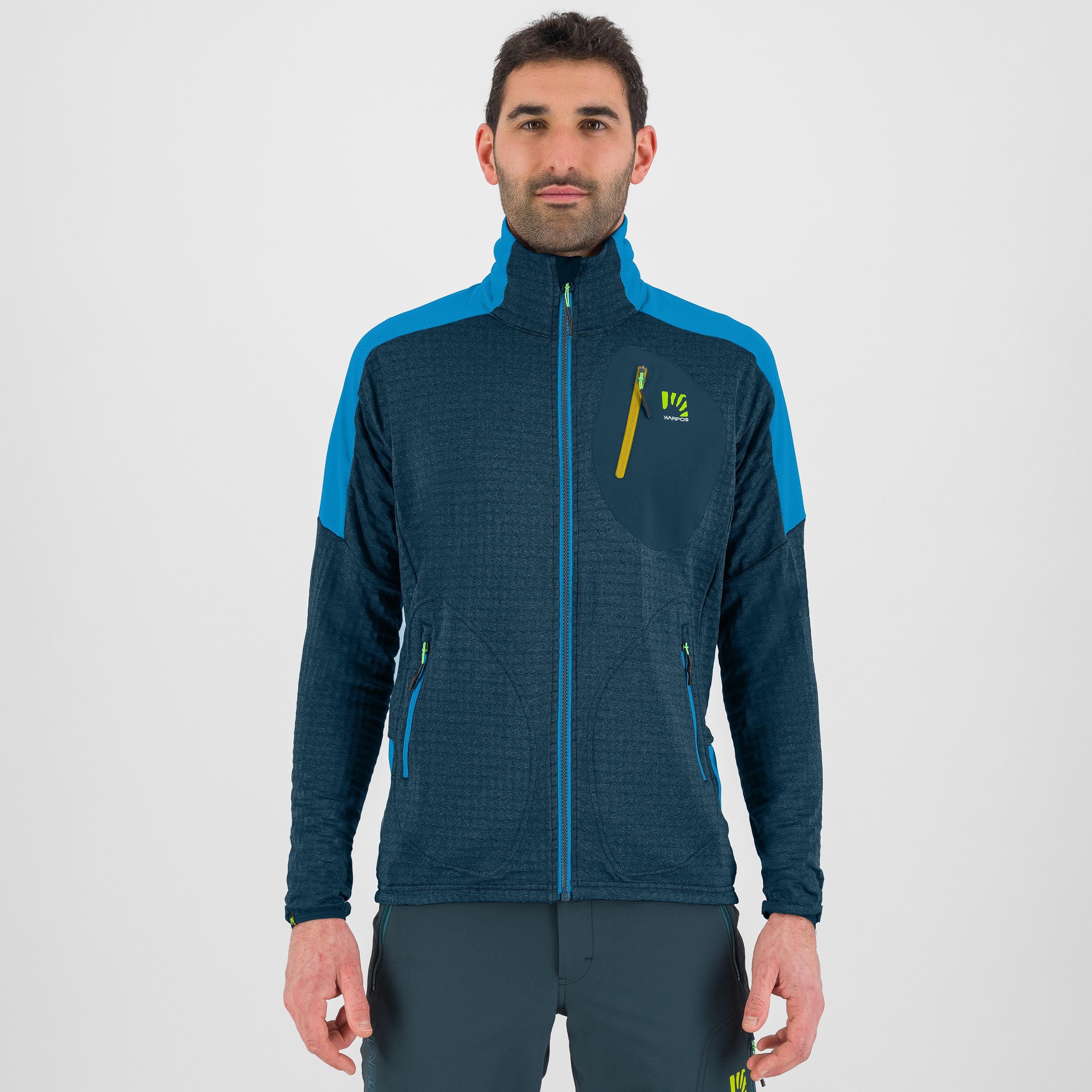 Puez fleece - midnight/diva blue - karpos