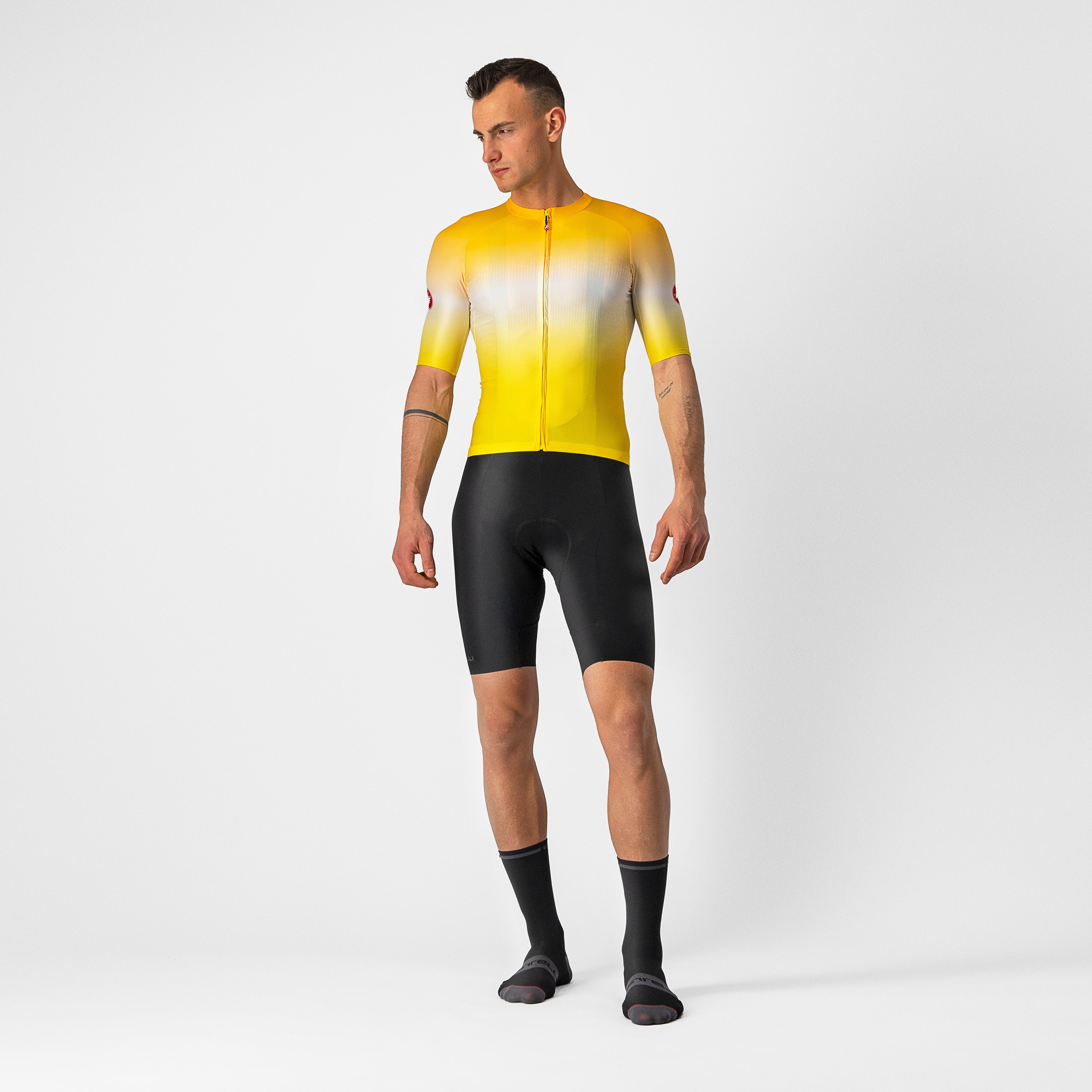 Aero race 6.0 jersey - maize/saffron - castelli