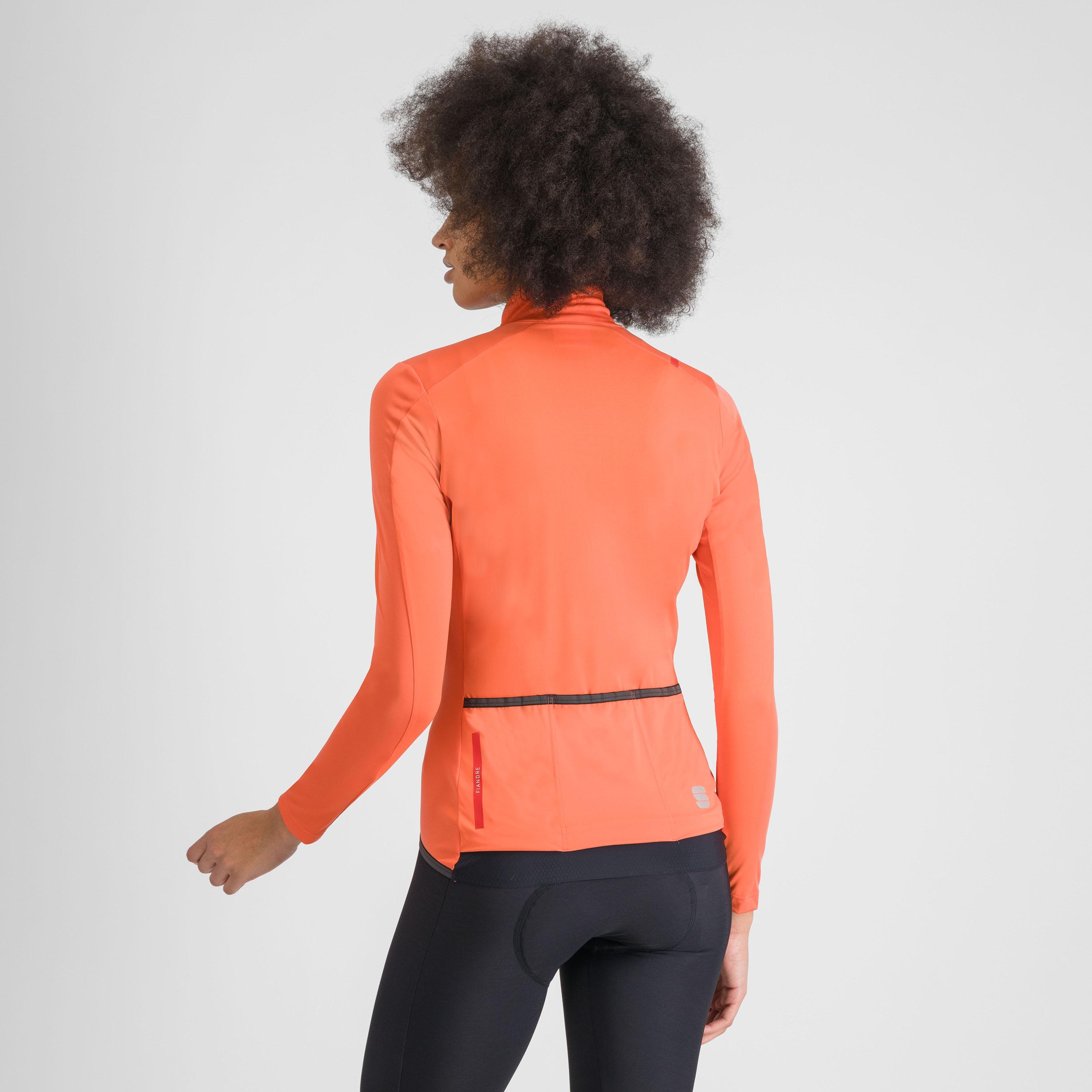 Fiandre light w jacket - pompelmo - sportful