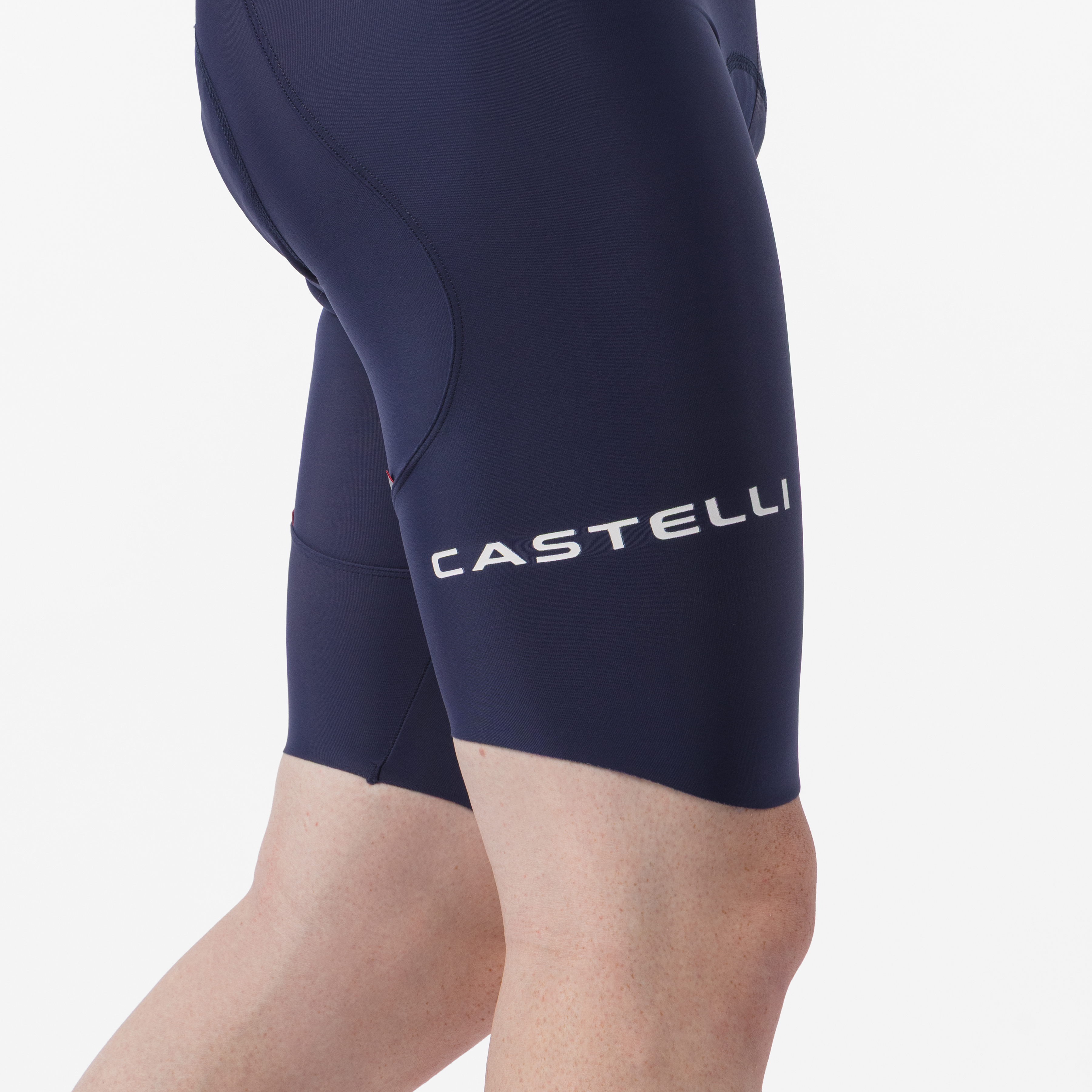 Espresso thermal bibshort - belgian blue - castelli