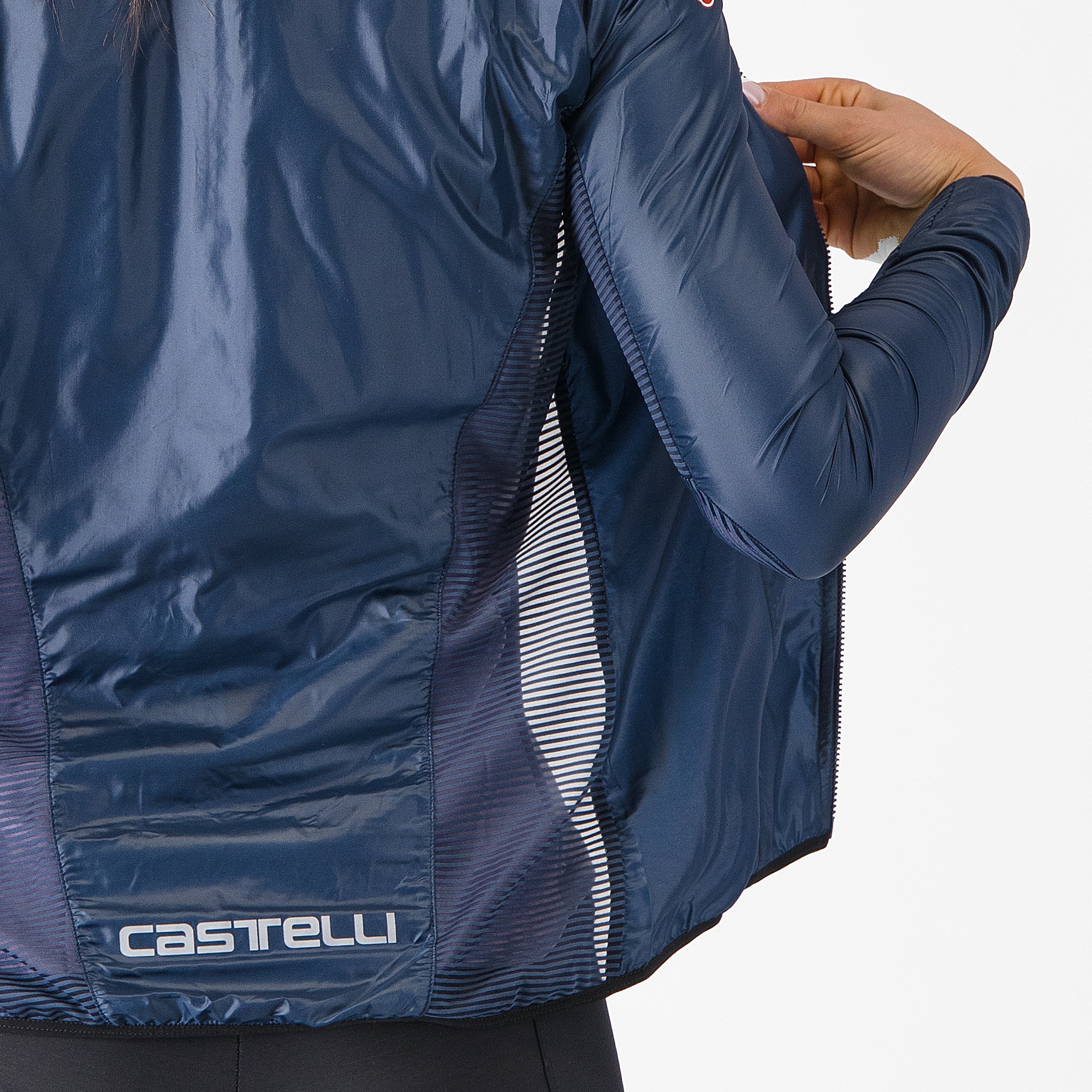 Aria shell w jacket - belgian blue - castelli