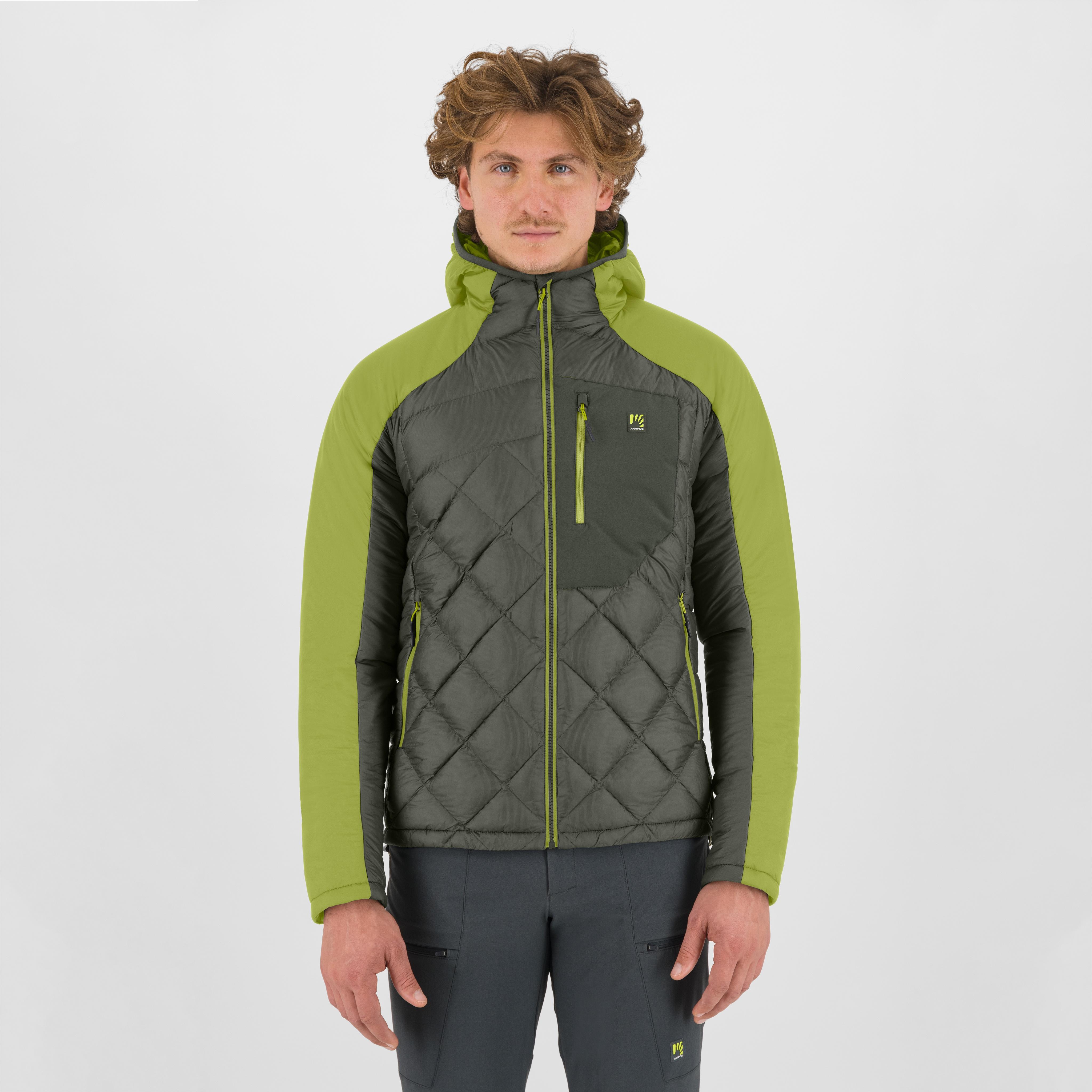 Lastei up jacket - kambaba/dark citron - karpos