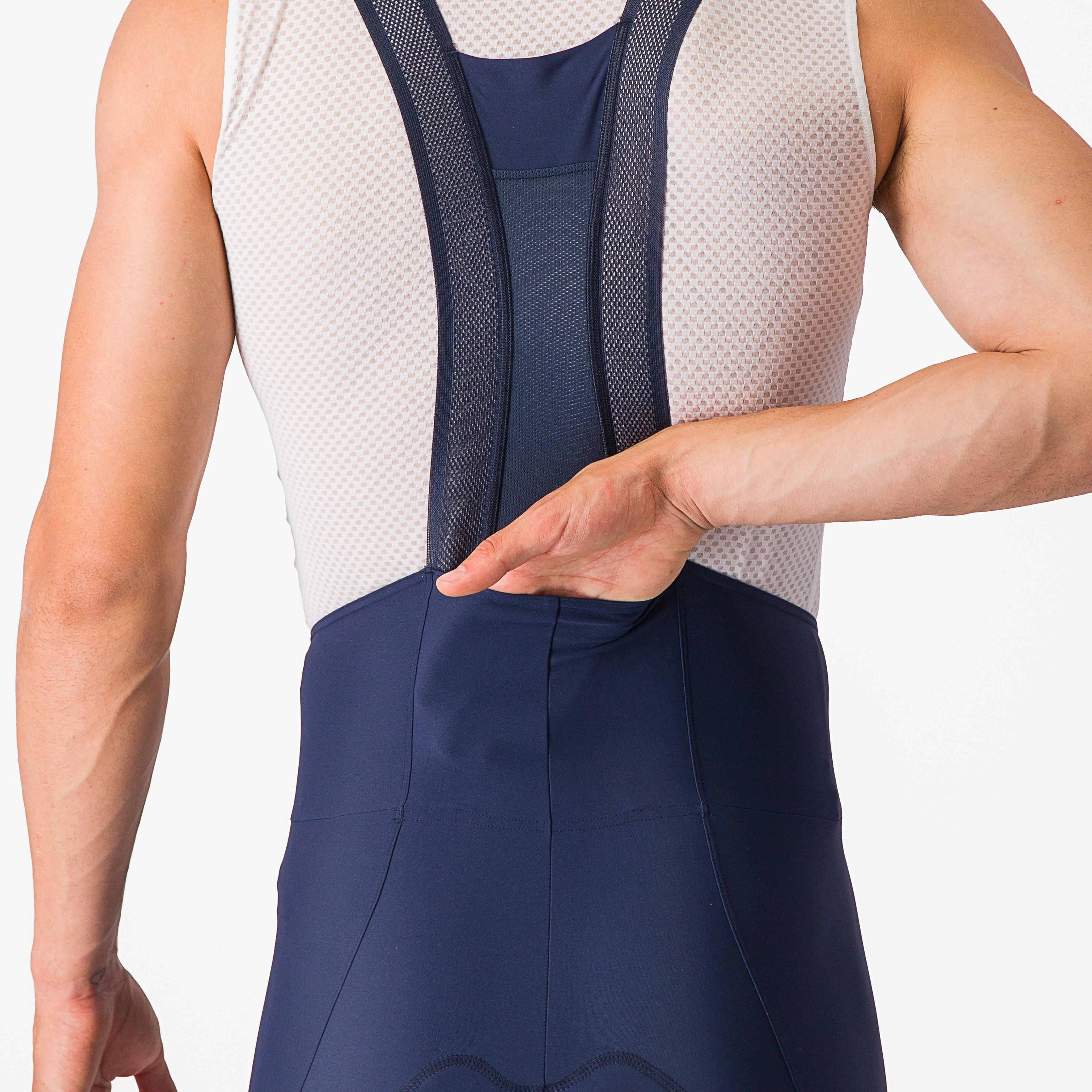 Espresso bibshort - belgian blue - castelli