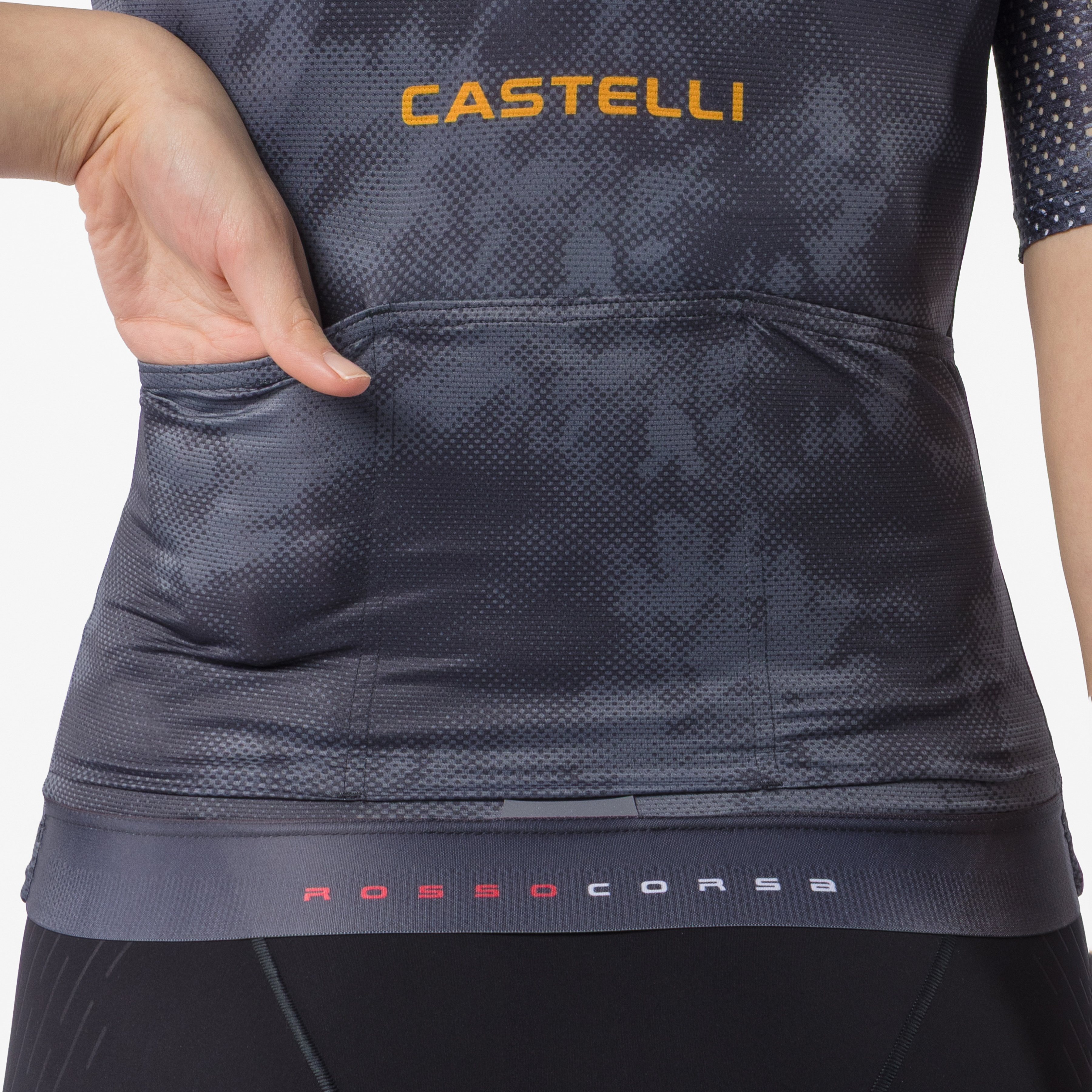 Aero race 8s w jersey - dark gray - castelli