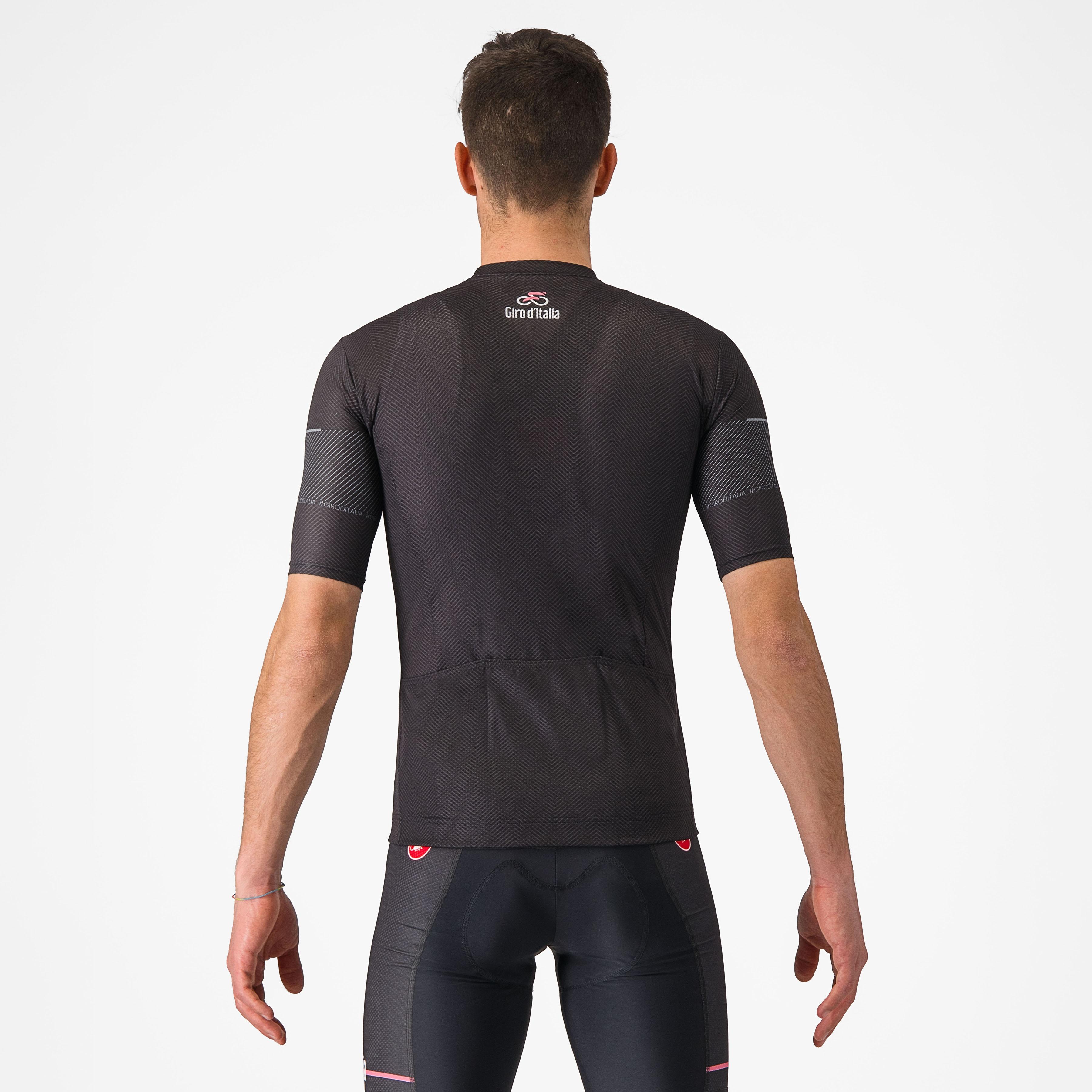 #giro107 classification jersey - nero - castelli