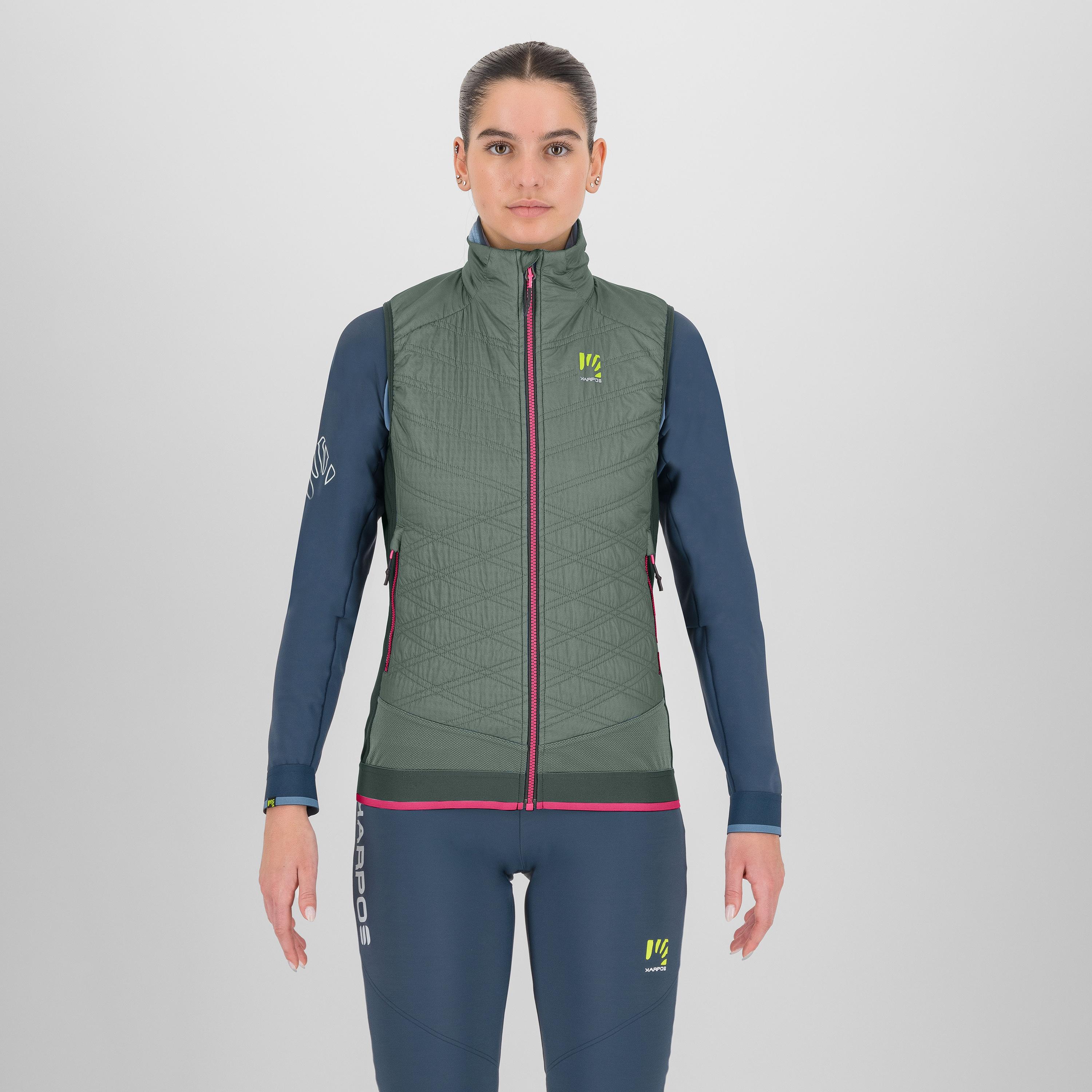 Alagna plus evo w vest - duck green/jungle green - karpos