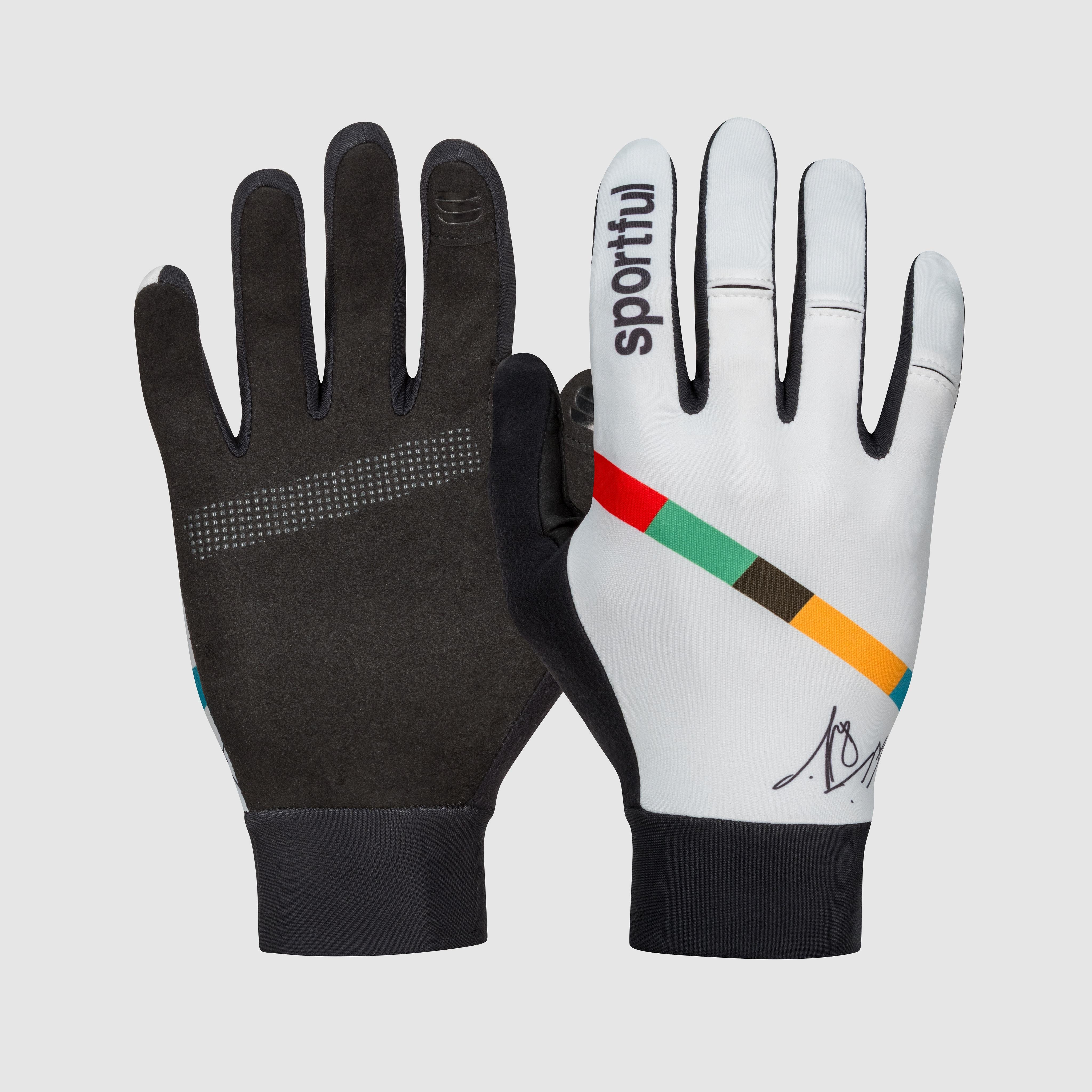 Lycra chicco gloves - white/black - sportful