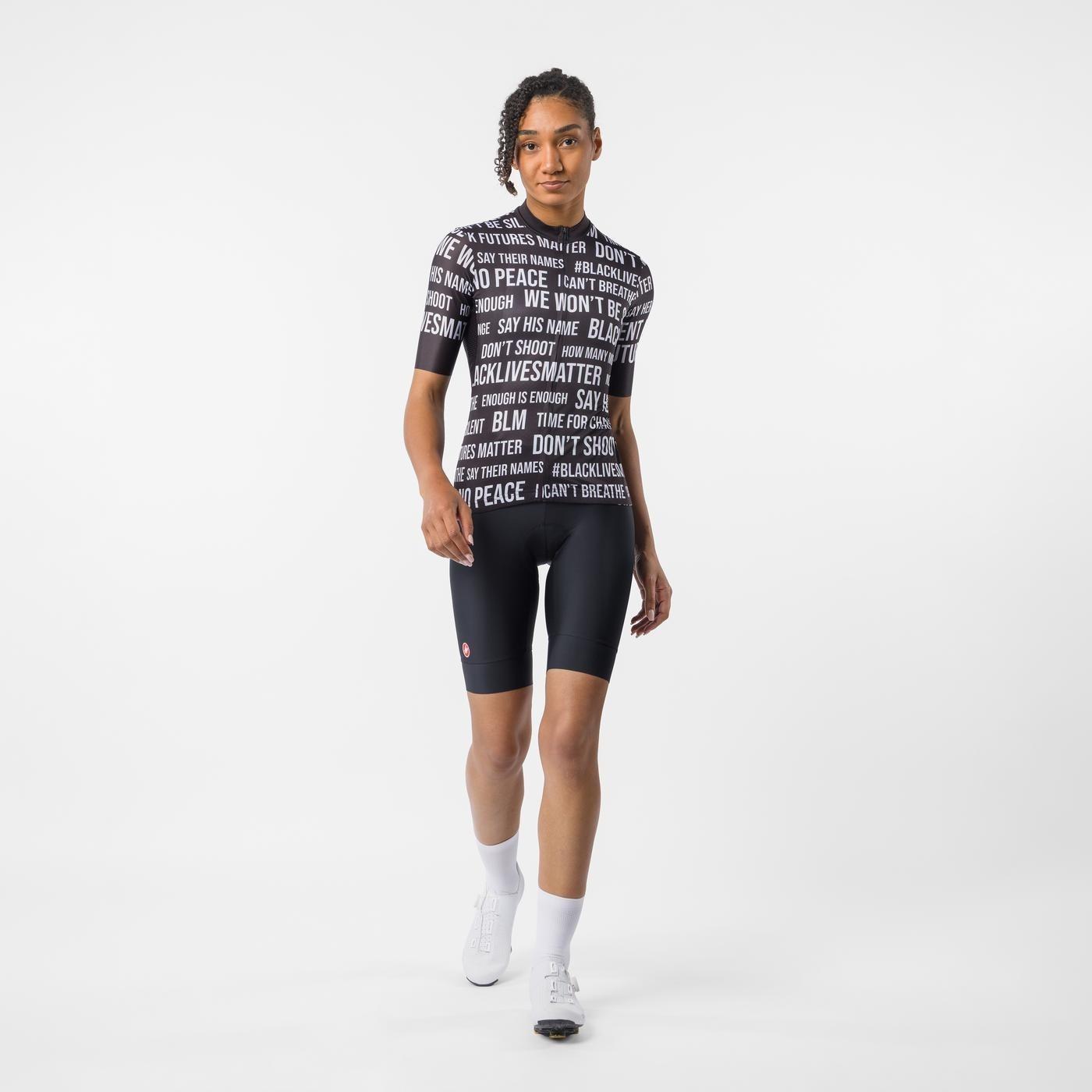 Boombaby 2 w jersey - black/white - castelli