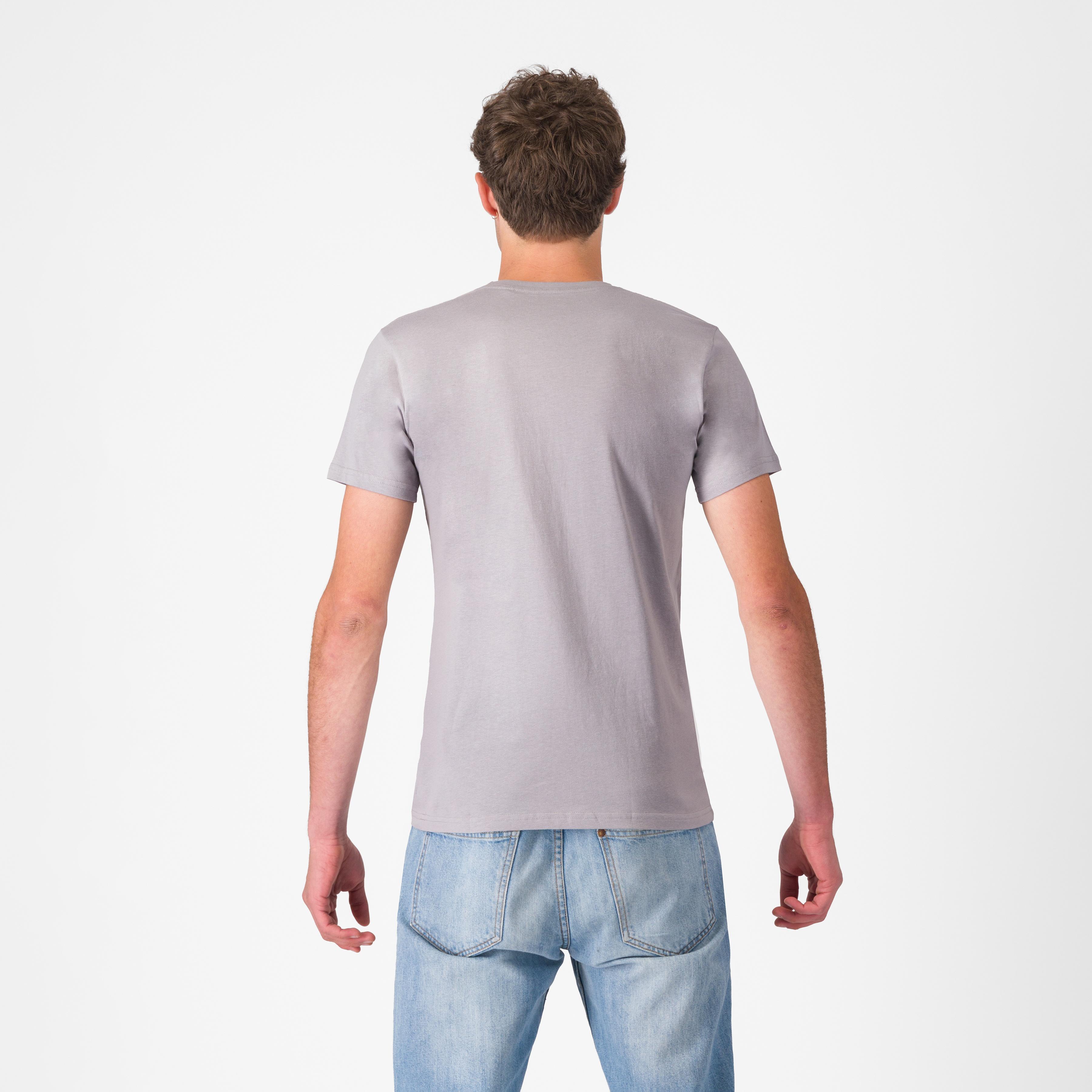 Castelli classico tee - light gray - castelli