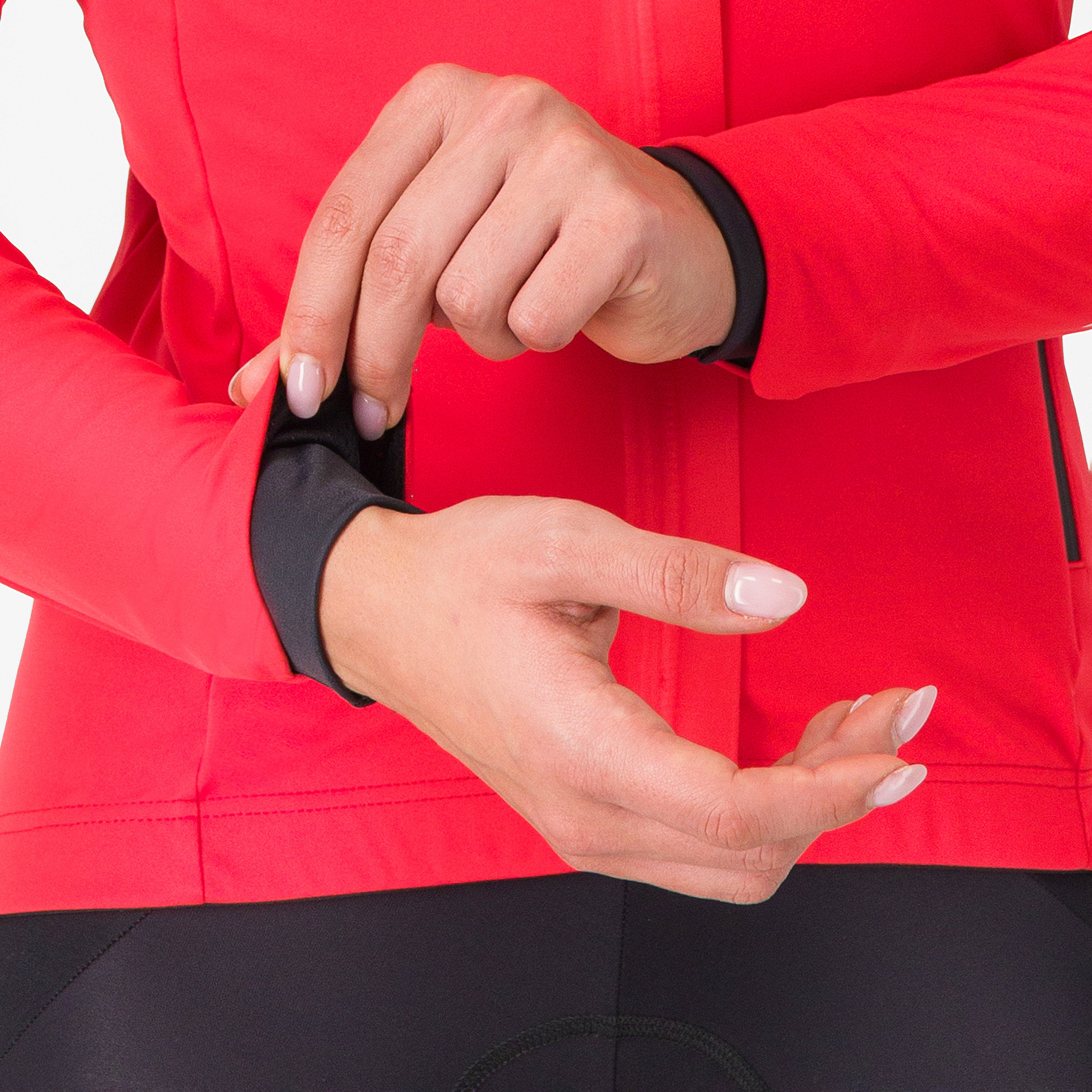 Alpha 150 w jacket - hibiscus/black - castelli