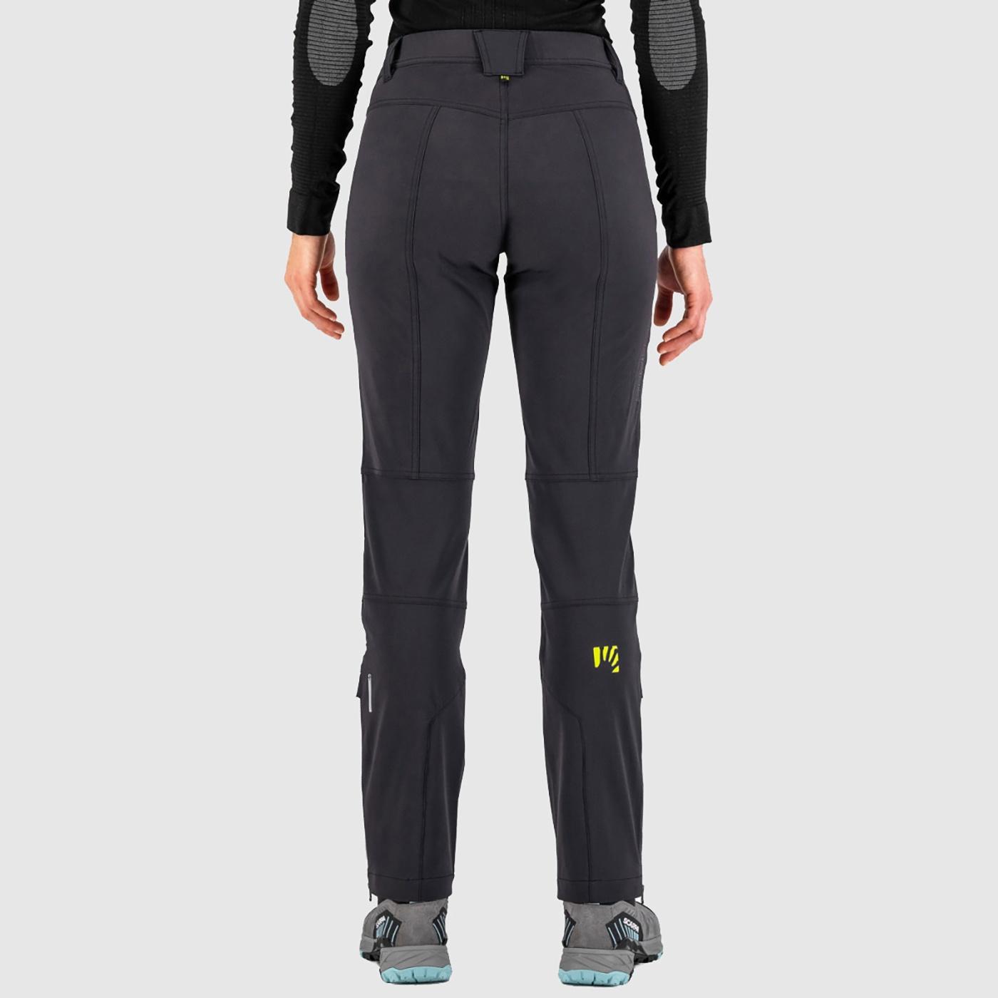 Cevedale evo w pant - black dark grey - karpos