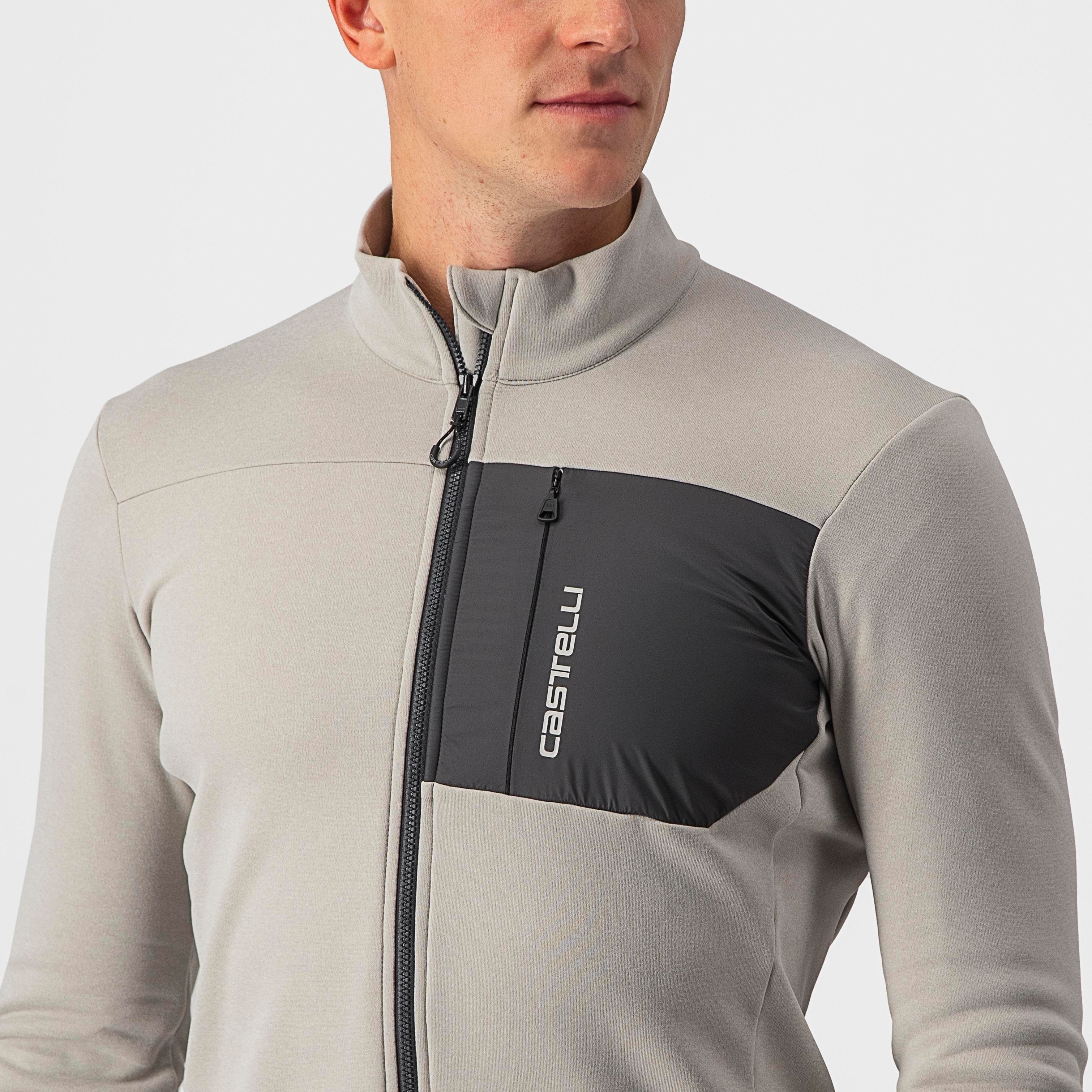 Unlimited trail jersey - travertine gray/dark gray - castelli