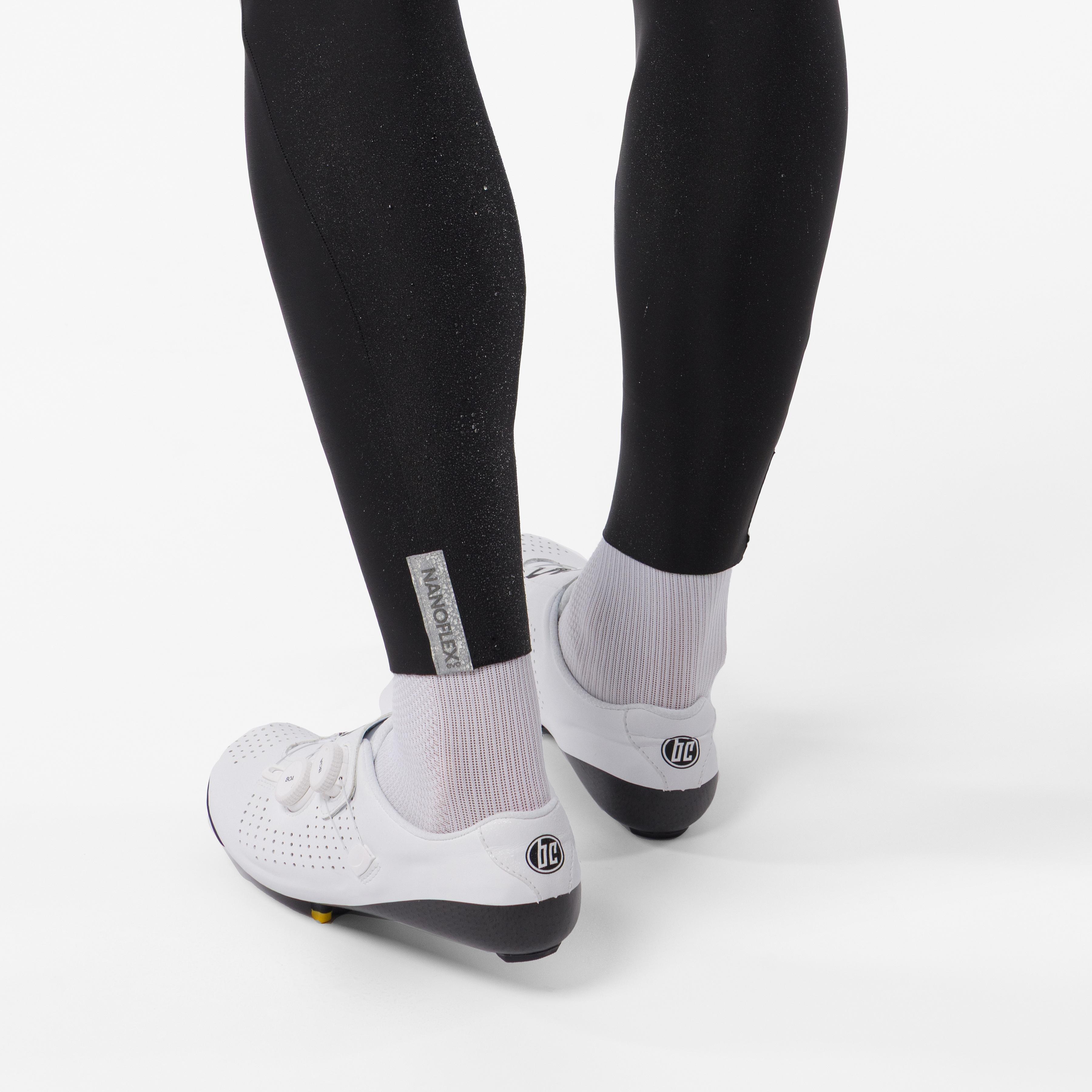 Nano rain bibtight - black - castelli