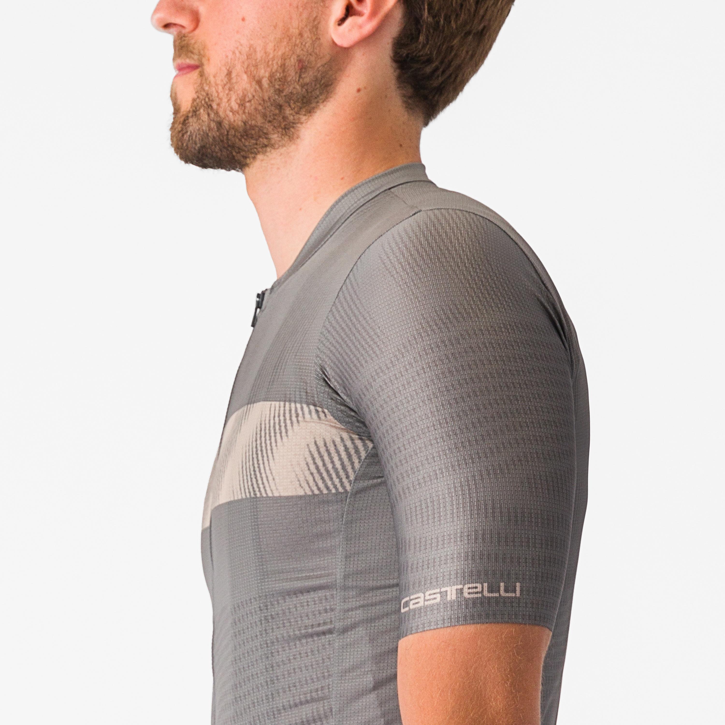 Unlimited endurance jersey - gunmetal gray/clay - castelli