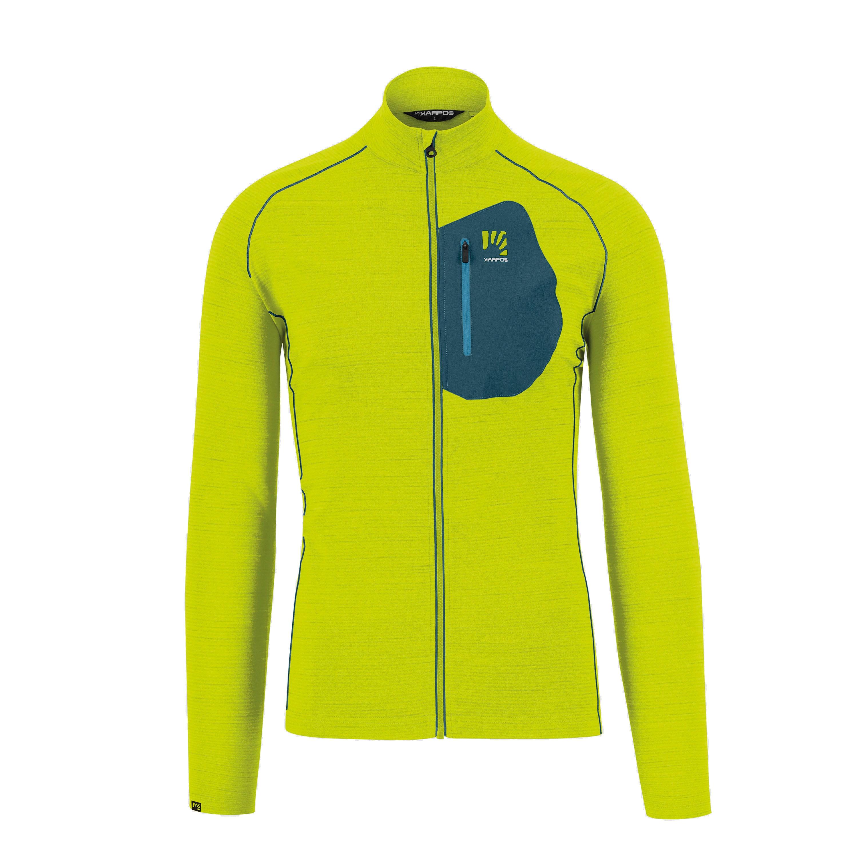 Pomedes tech full-zip fleece - primrose - karpos