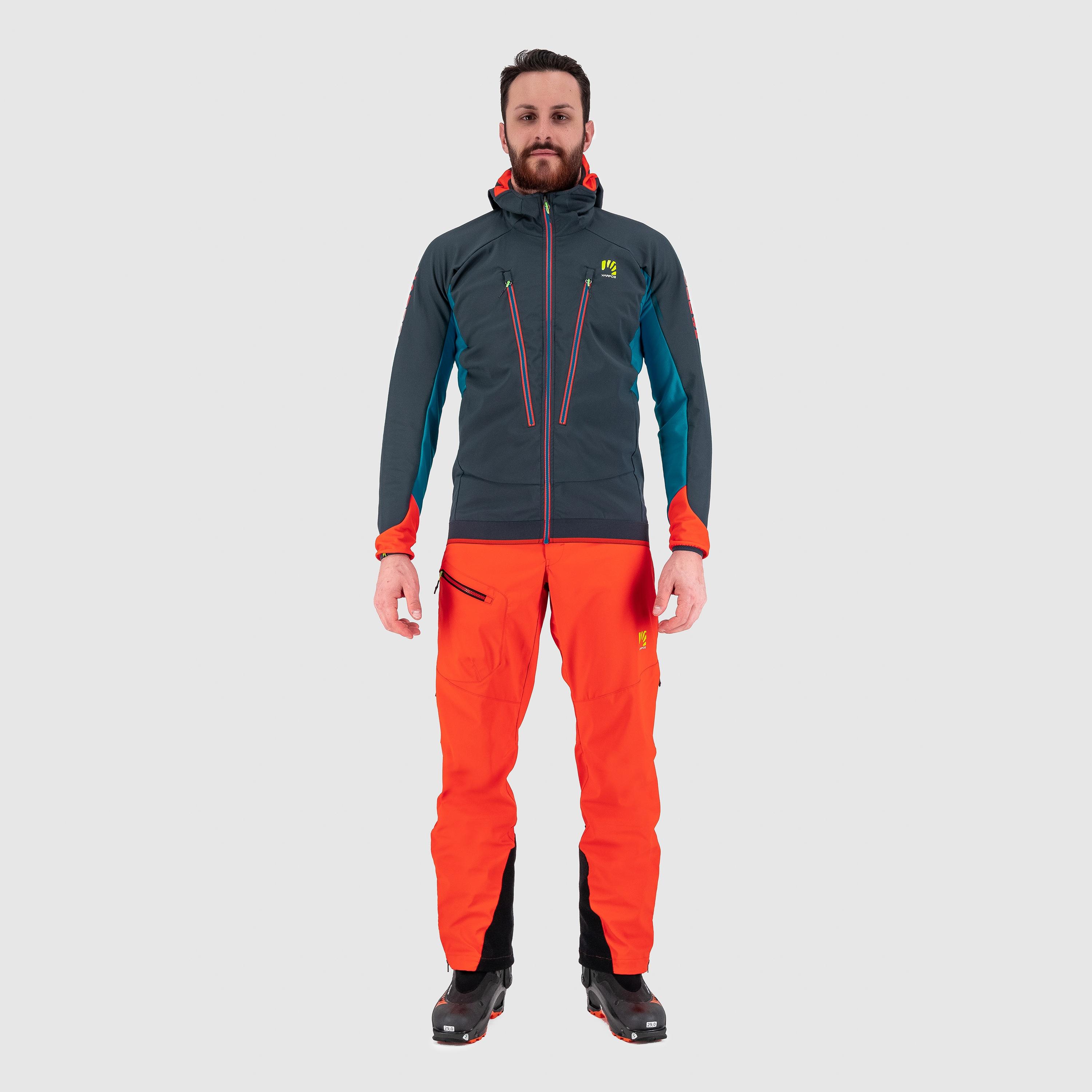 Piz palu' evo jacket - india ink/blue jewel - karpos