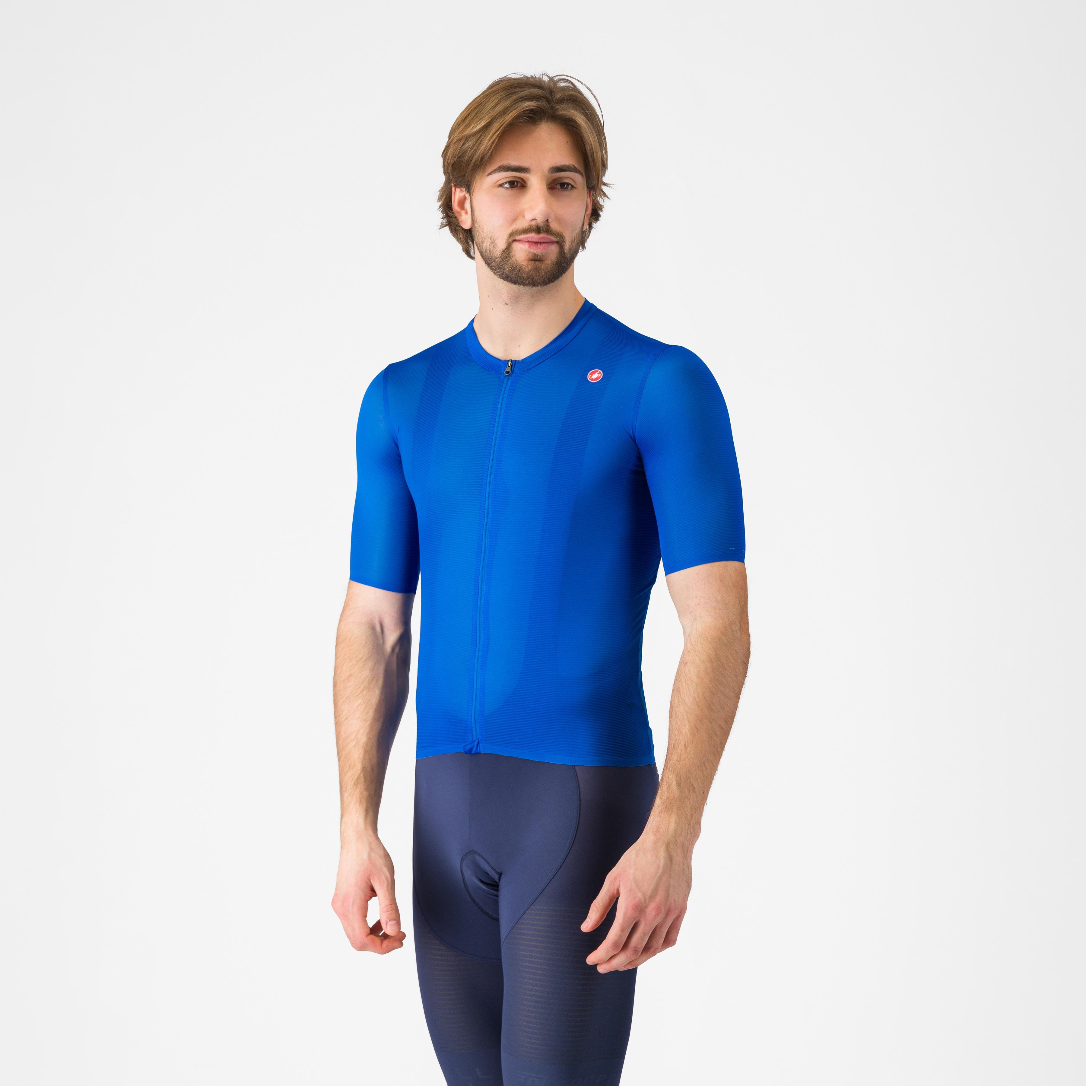 Superleggera a/c jersey - azzurro italia - castelli