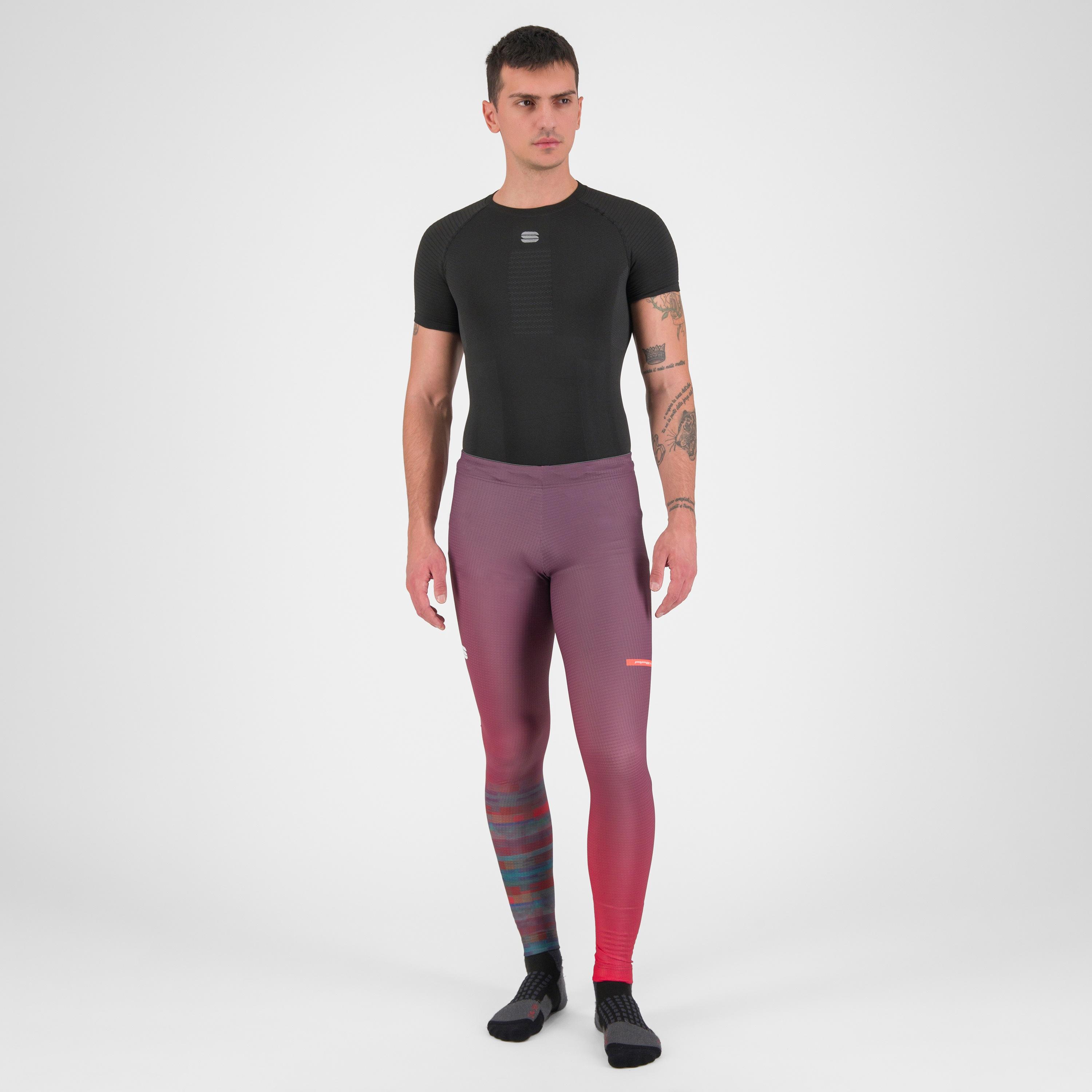 Apex tight - huckleberry/tango red - sportful