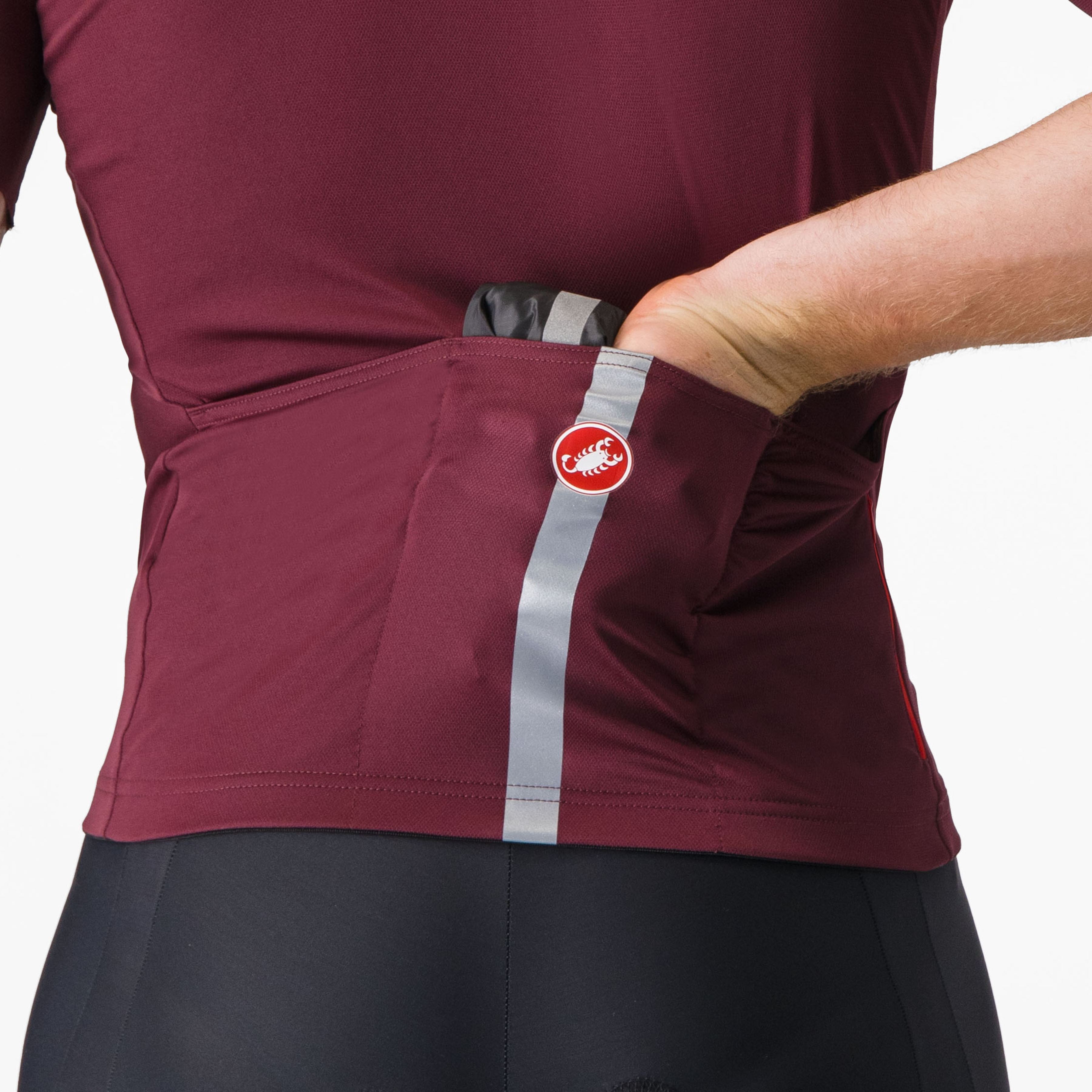 Squadra stretch jacket - light black/dark gray - castelli