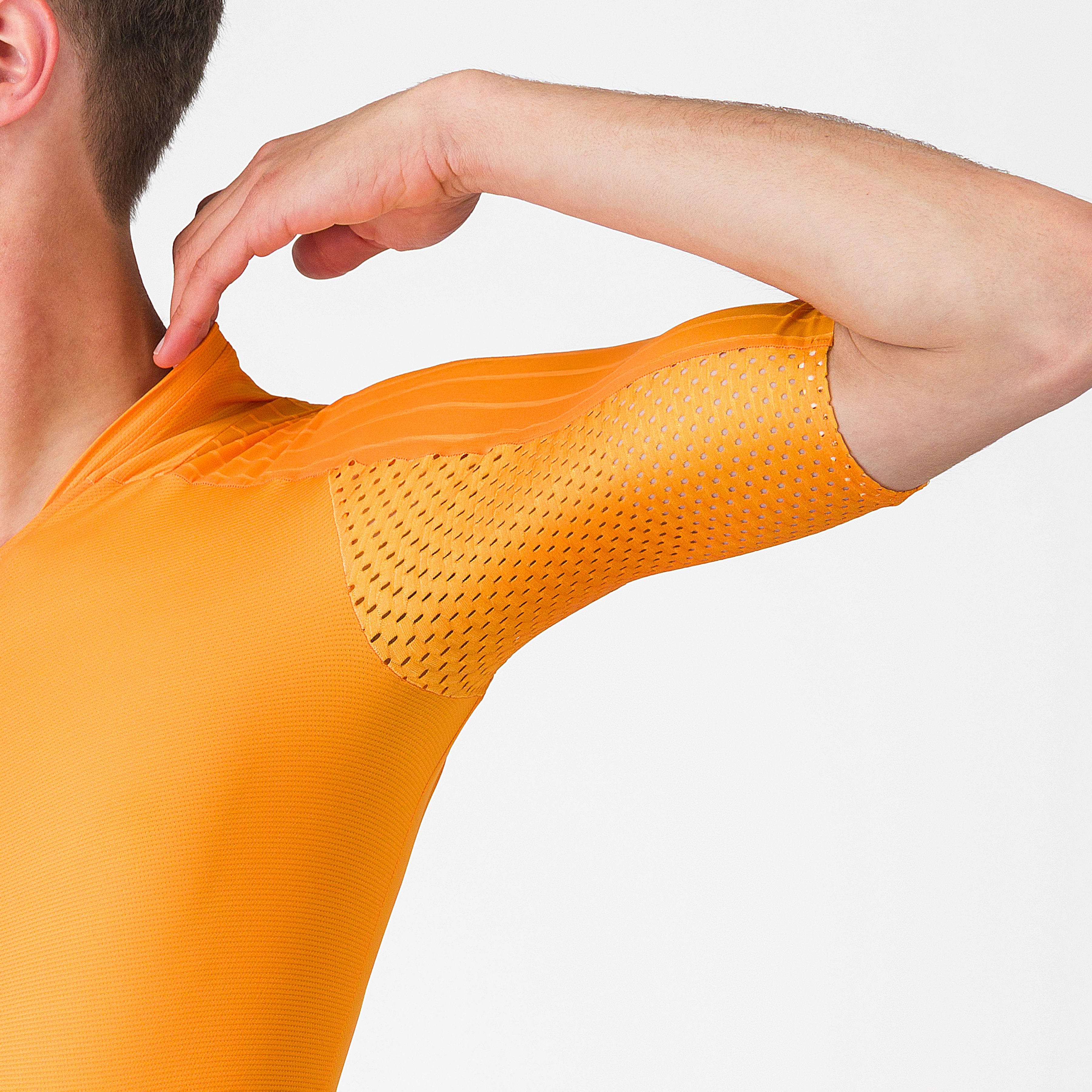 Unlimited speedsuit - vivid orange/hot sauce-black - castelli