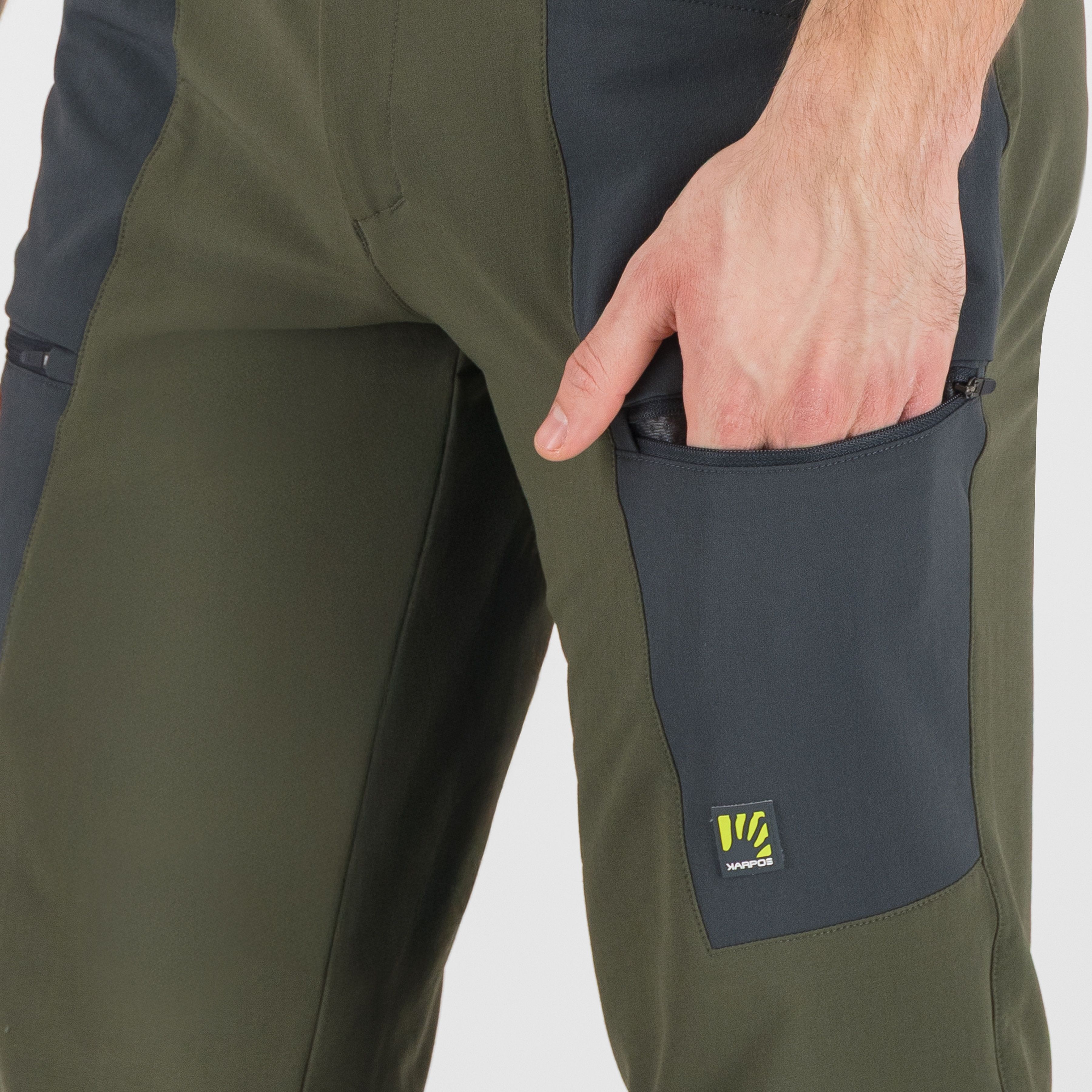 Lastia winter pants - deep depths/woodl.gray - karpos