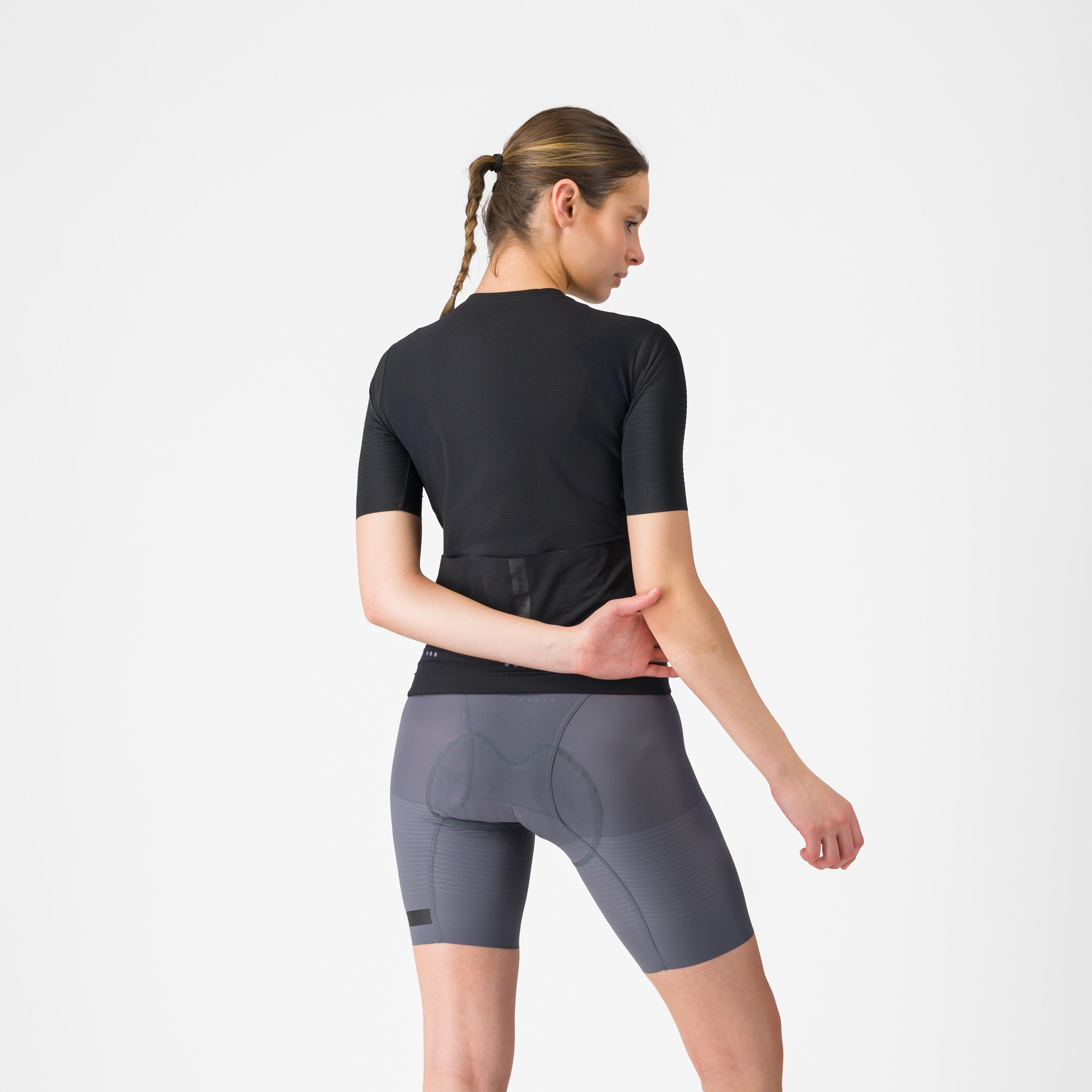 Premio evo w dt bibshort - smoky gray - castelli