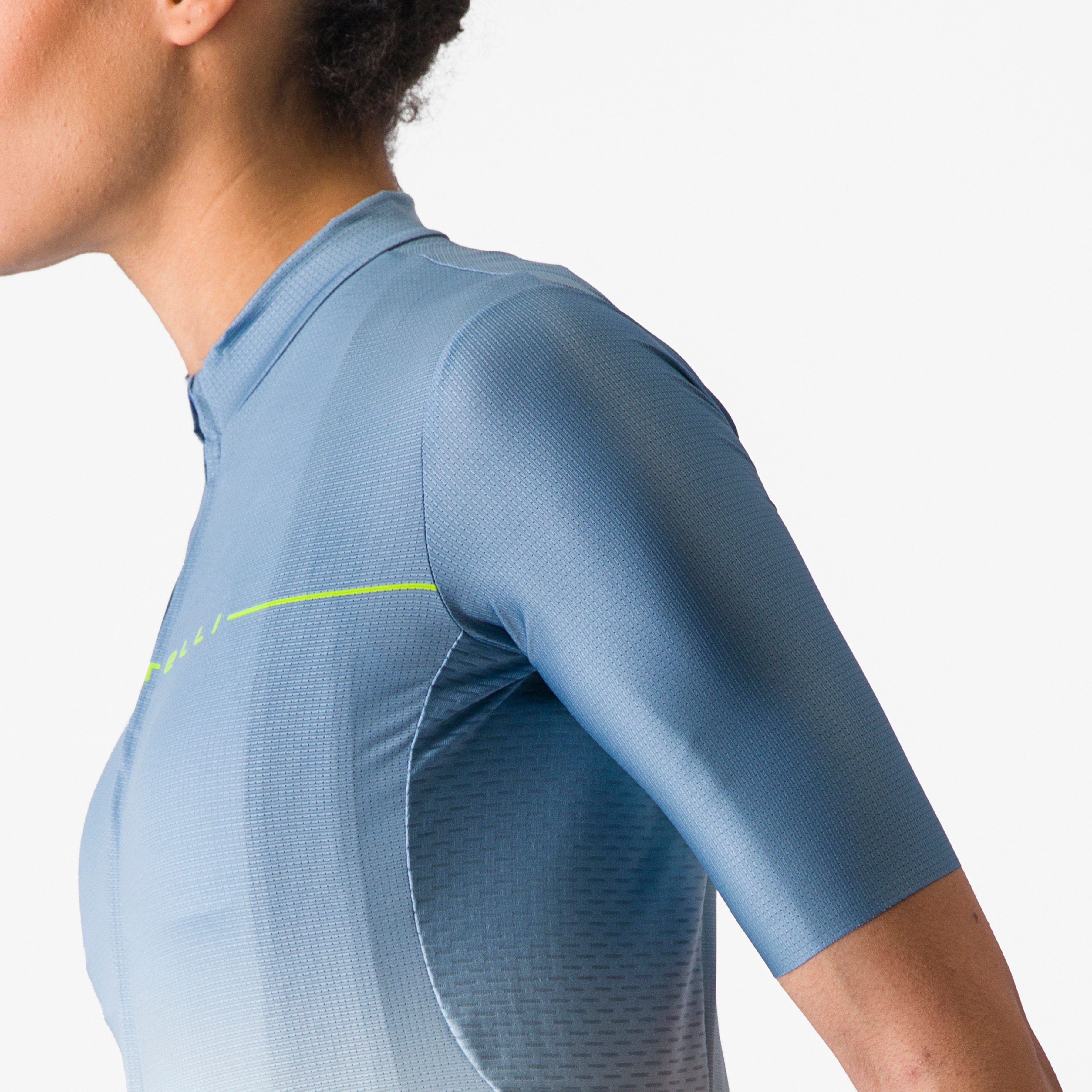 Salita jersey - steel blue/winter sky-electric - castelli
