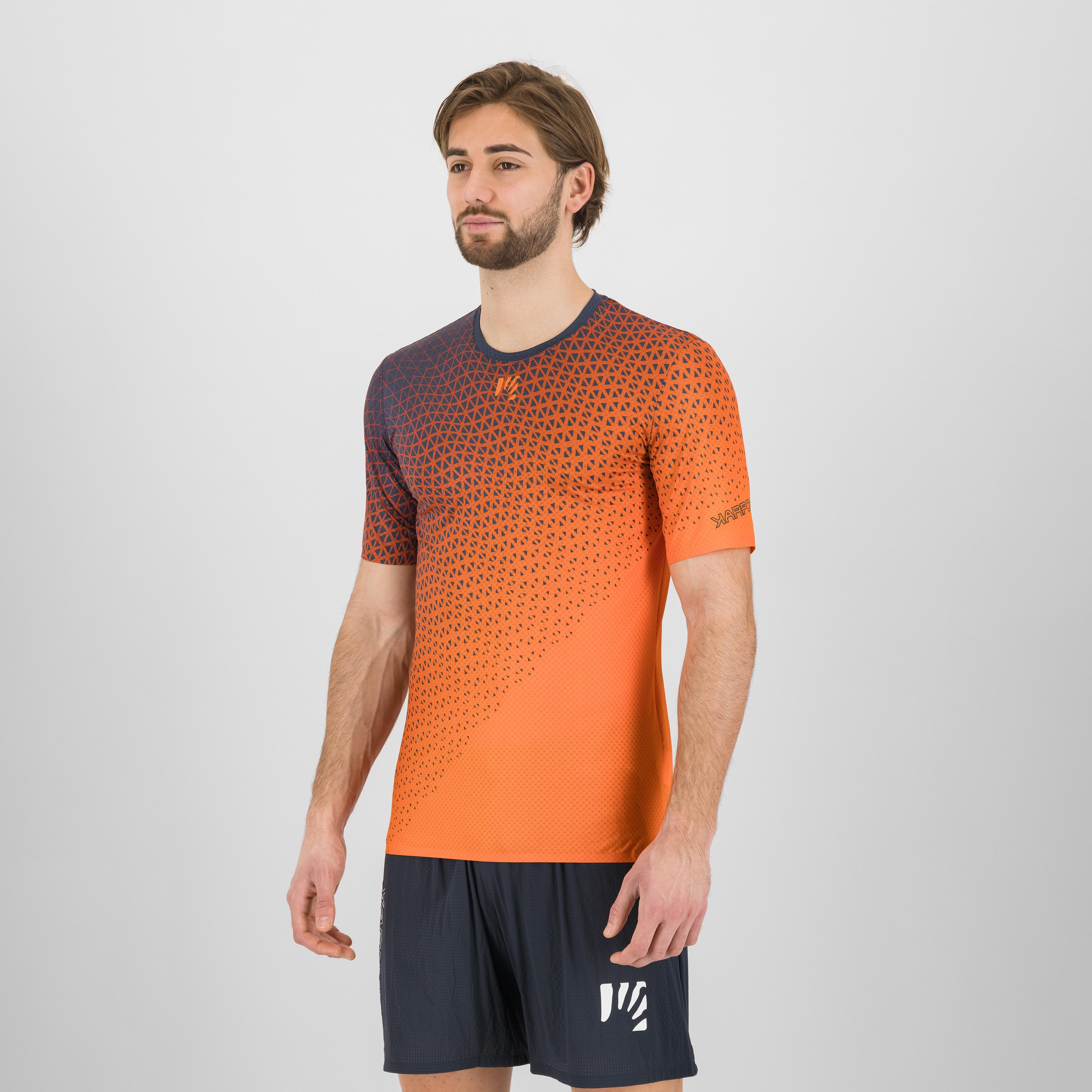Lavaredo ultra jersey - scarlet ibis/pomegranate/outer - karpos