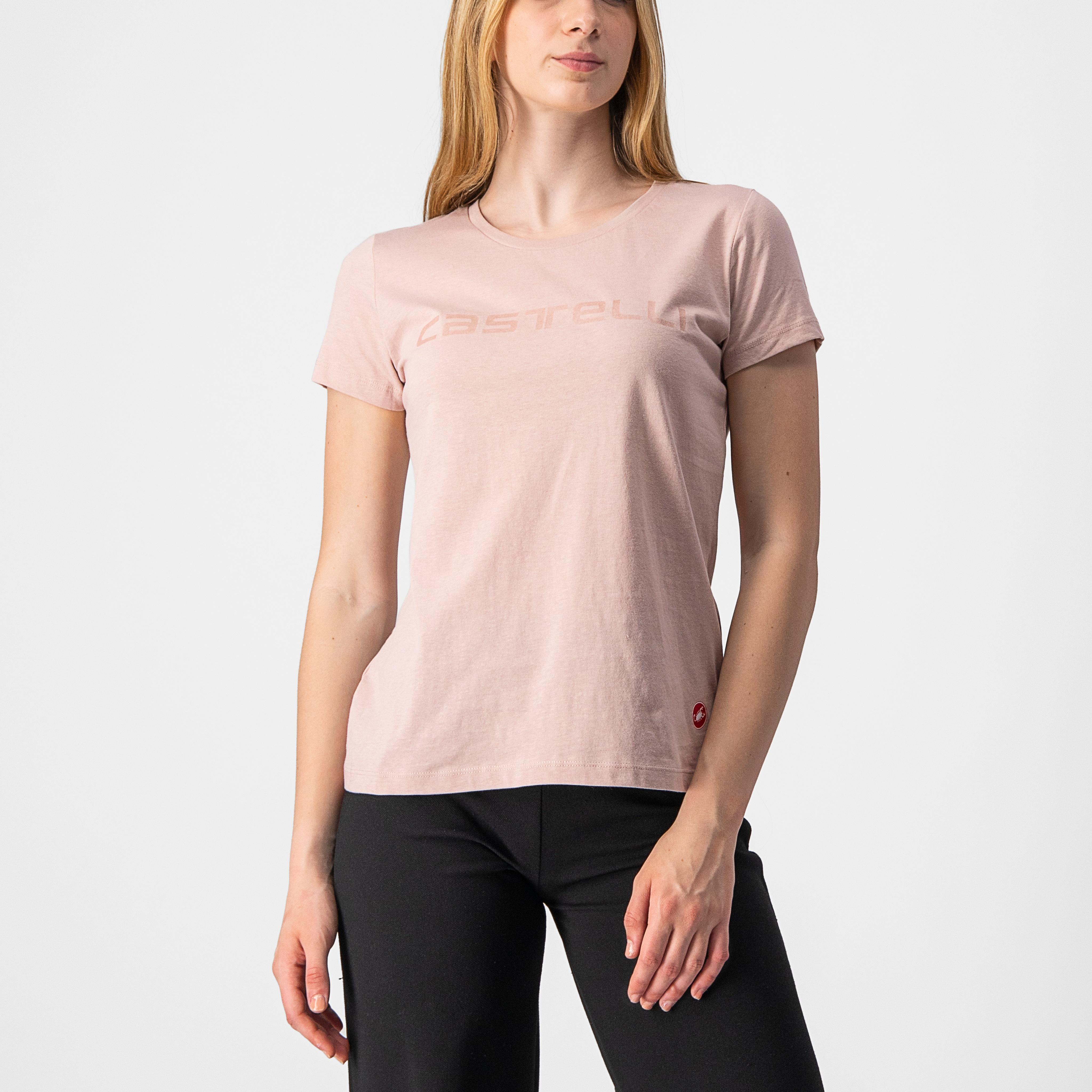 Sprinter w tee - dusty rose - castelli