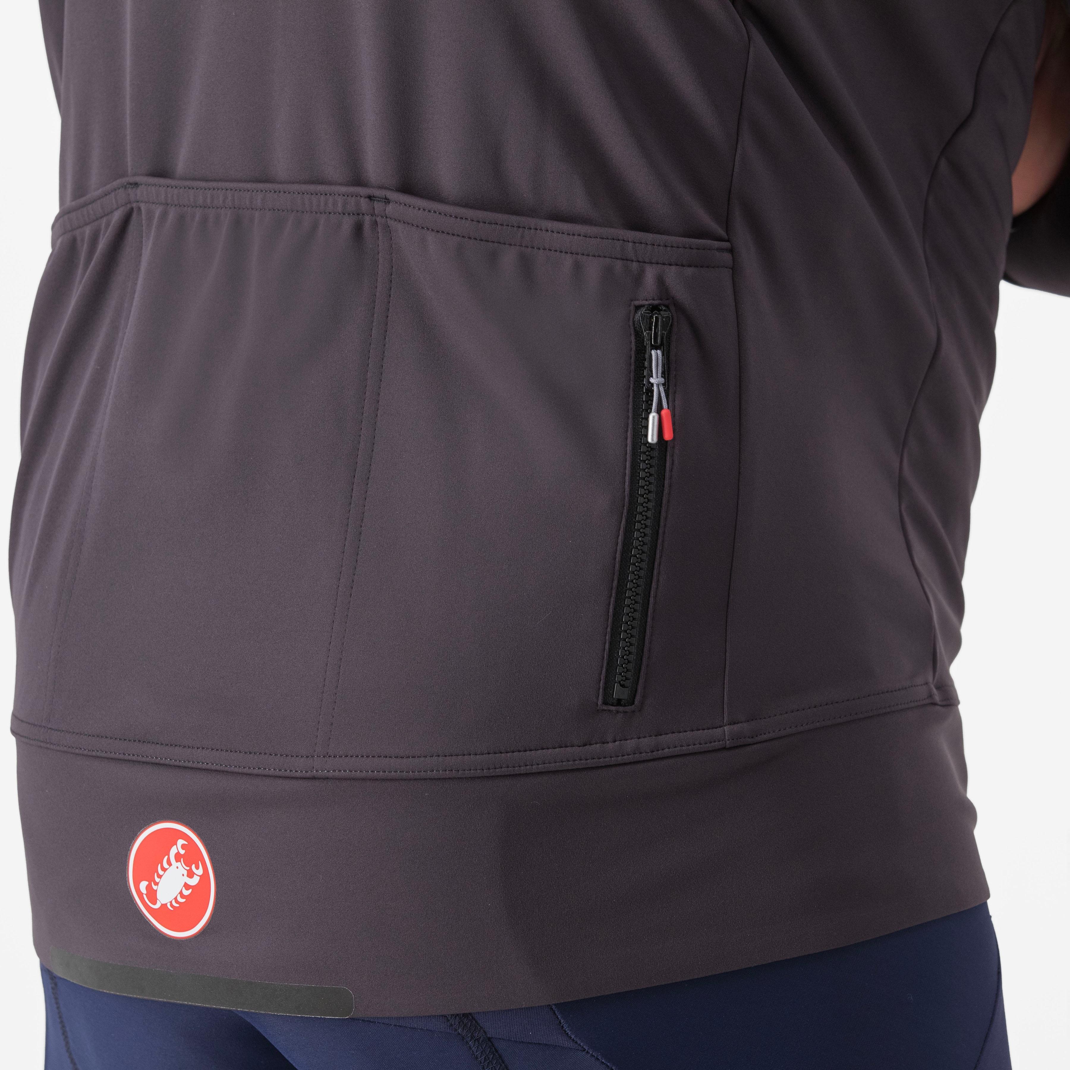 Alpha ultimate insulated jacket - dark gray/black-dark gray - castelli
