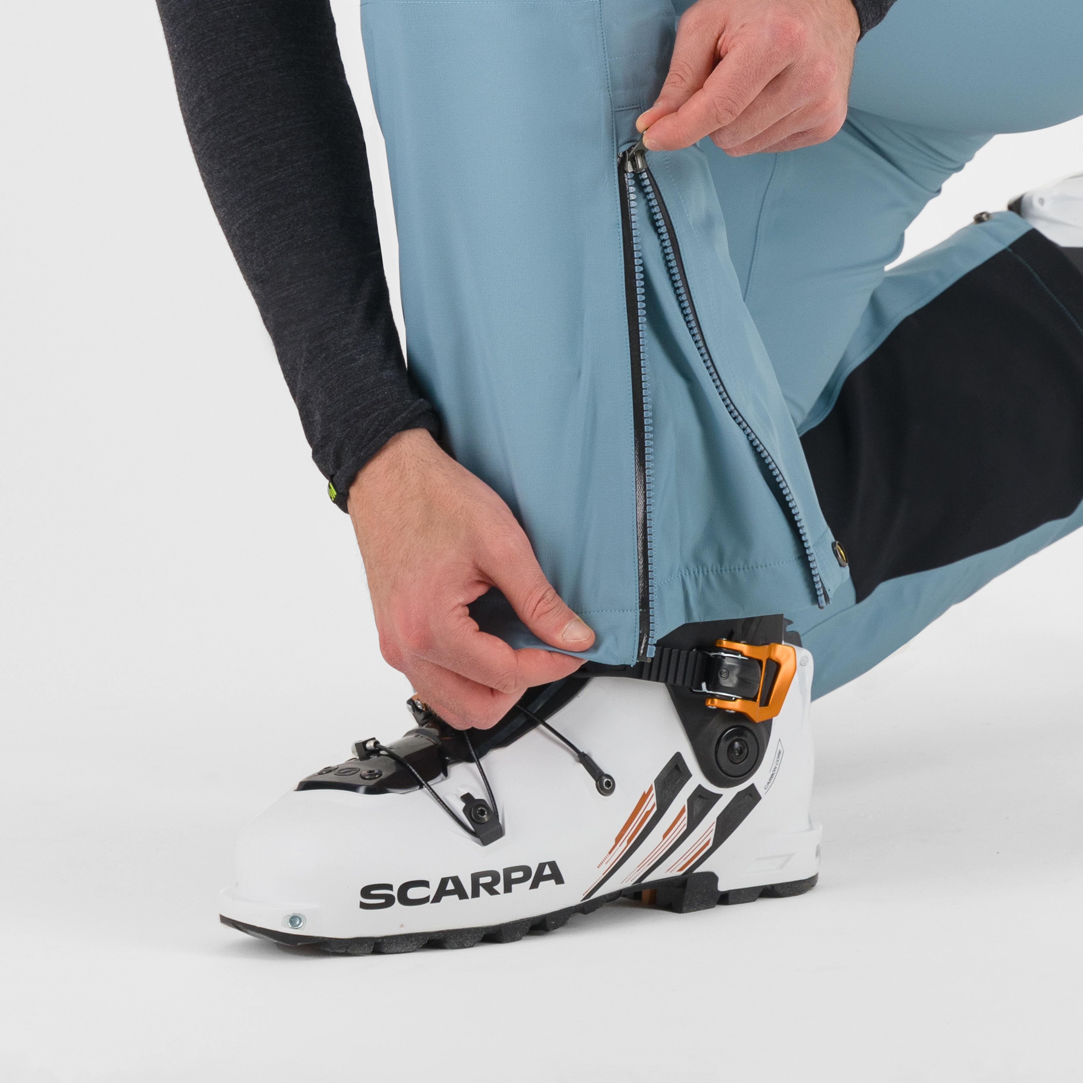 Midi shell pant - smoke blue - karpos