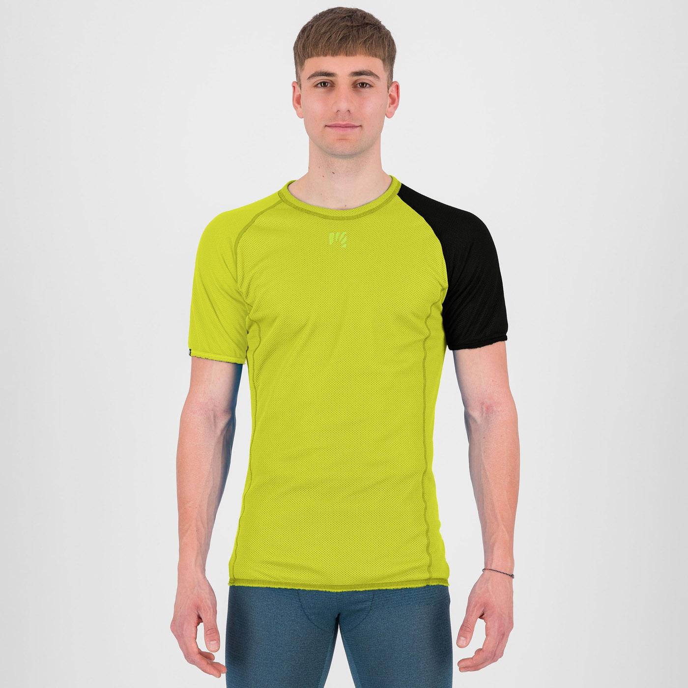 Dinamico octa t-shirt - kiwi colada/black - karpos