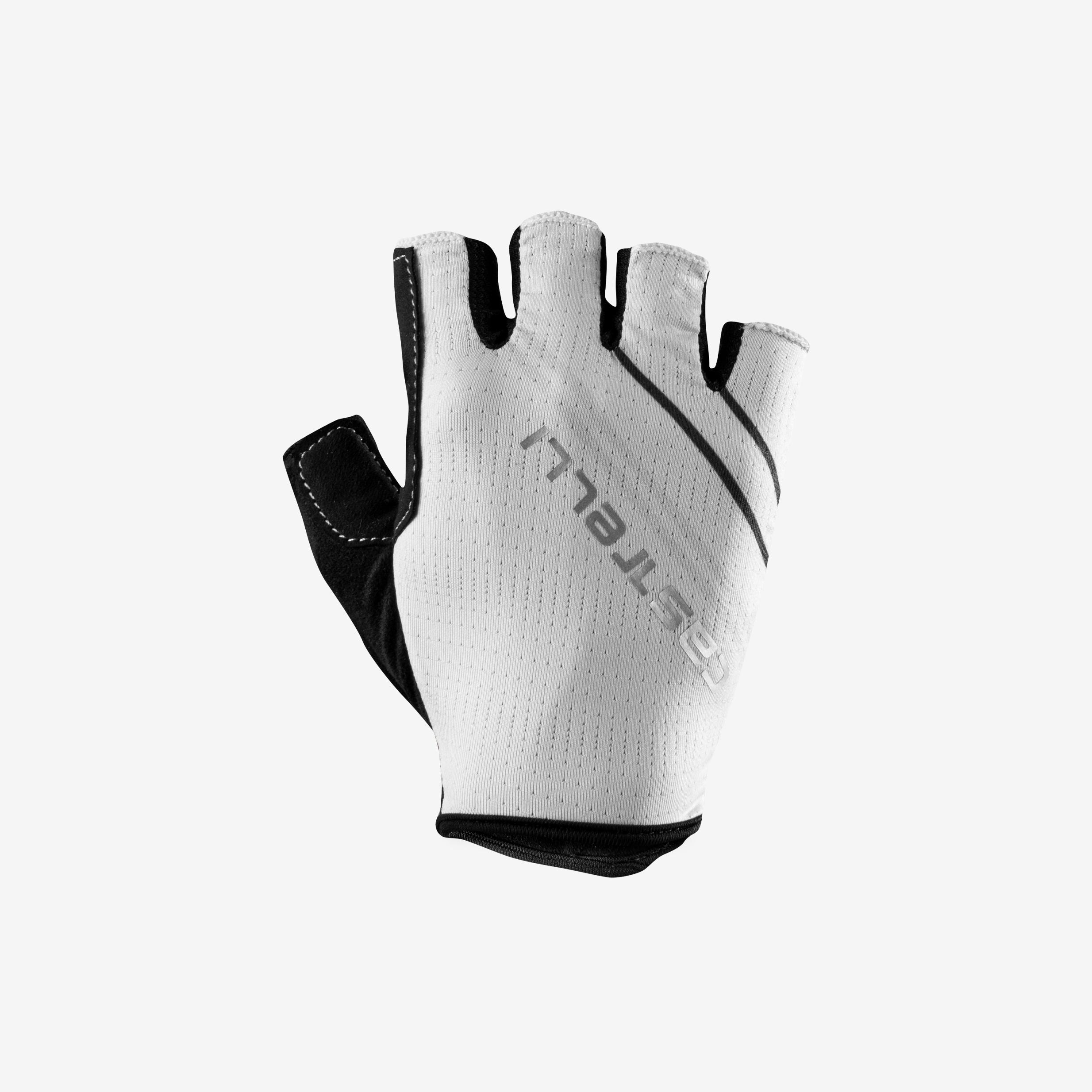 Dolcissima 2 w glove - ivory/dark gray-silver gray - castelli