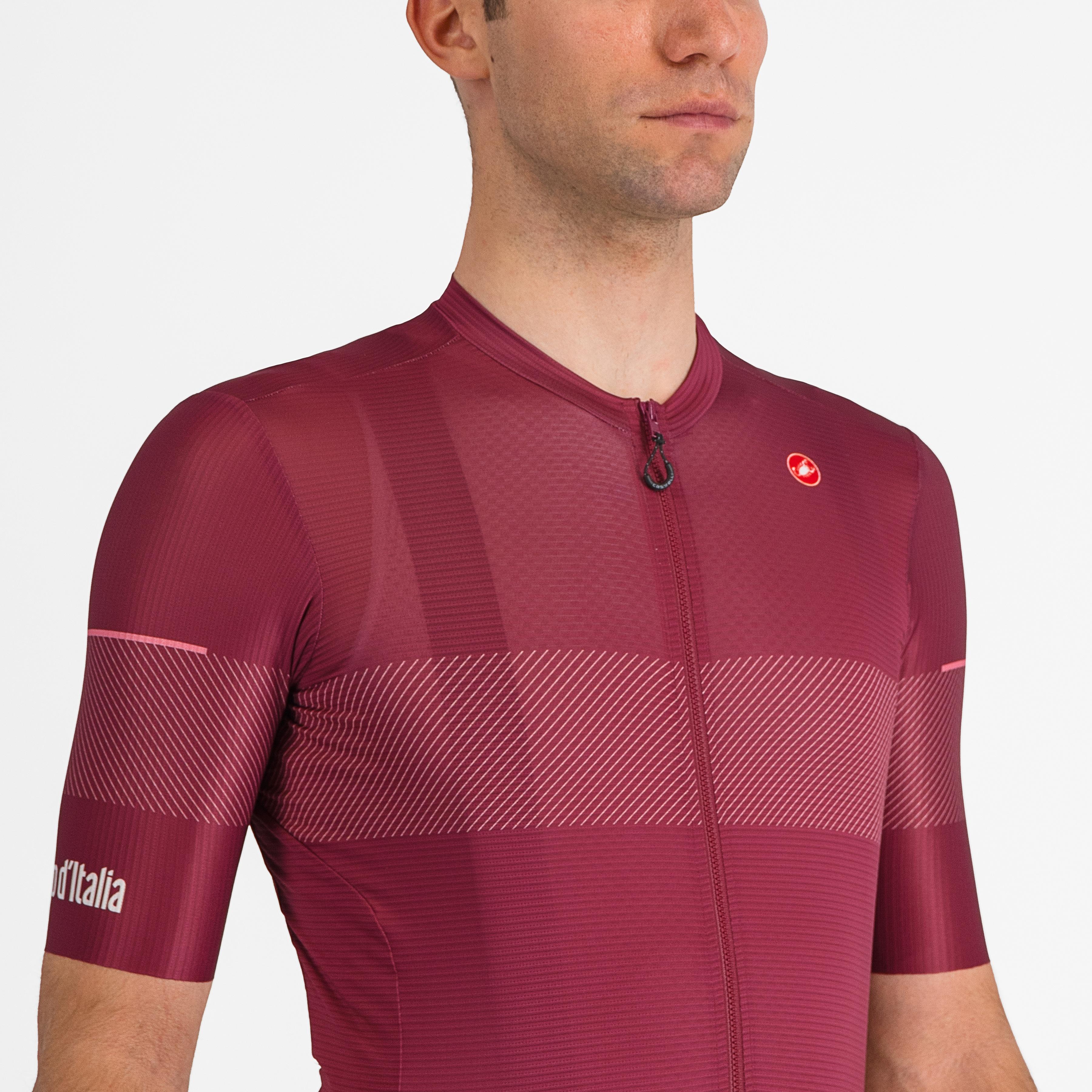 #giro trofeo jersey - granata - castelli