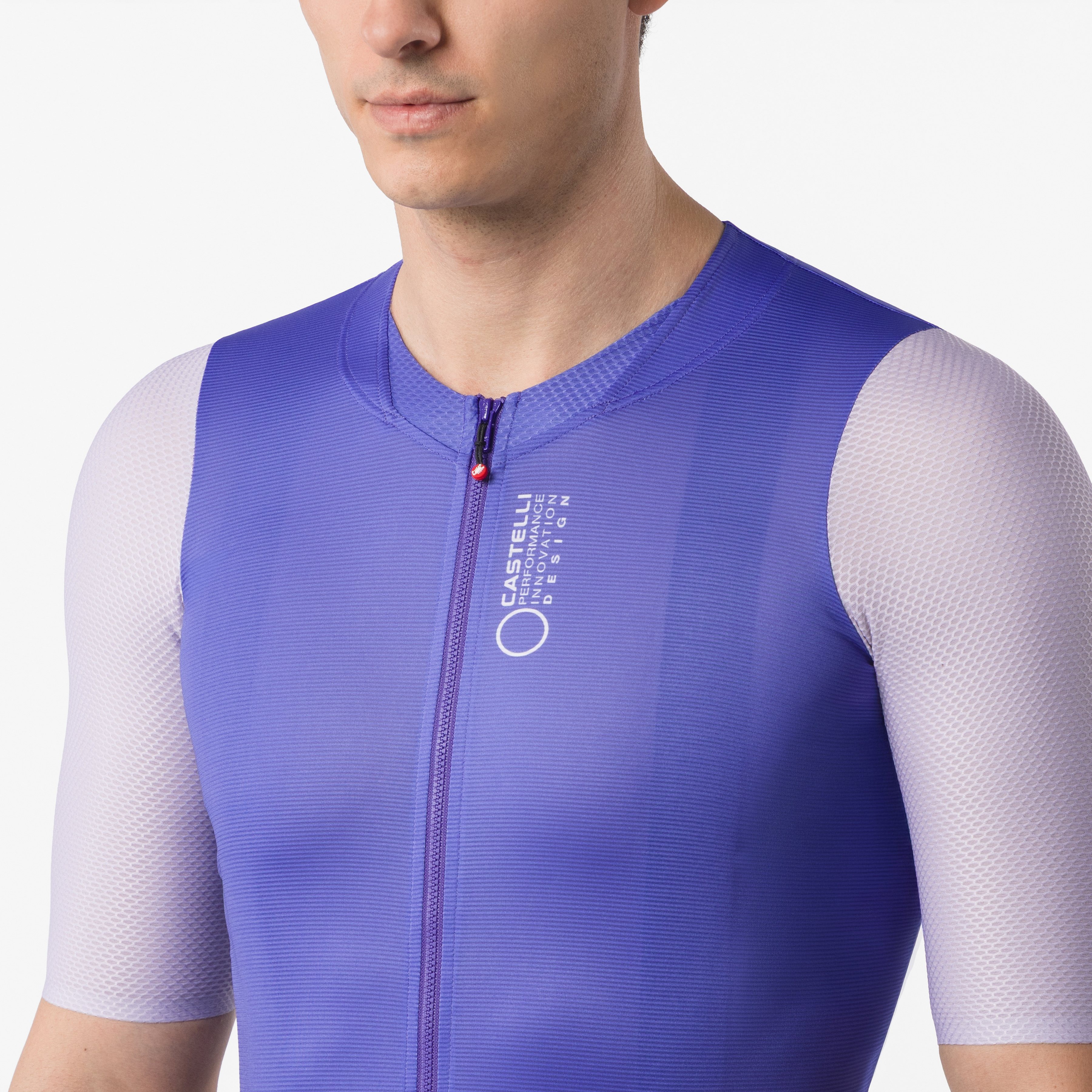 Corretto jersey - ultraviolet/purple mist-white - castelli