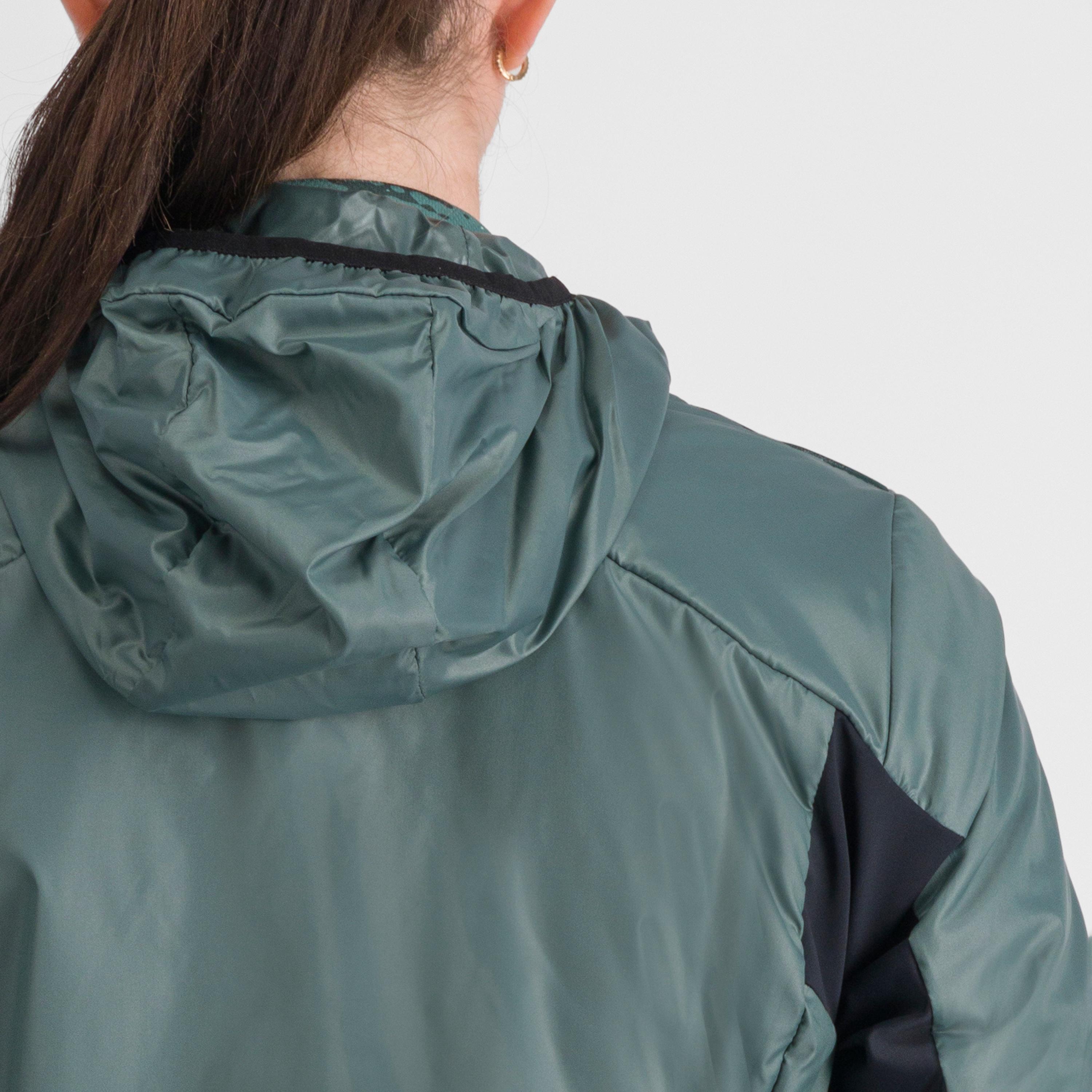 Supergiara w puffy long sleeve - shrub green - sportful