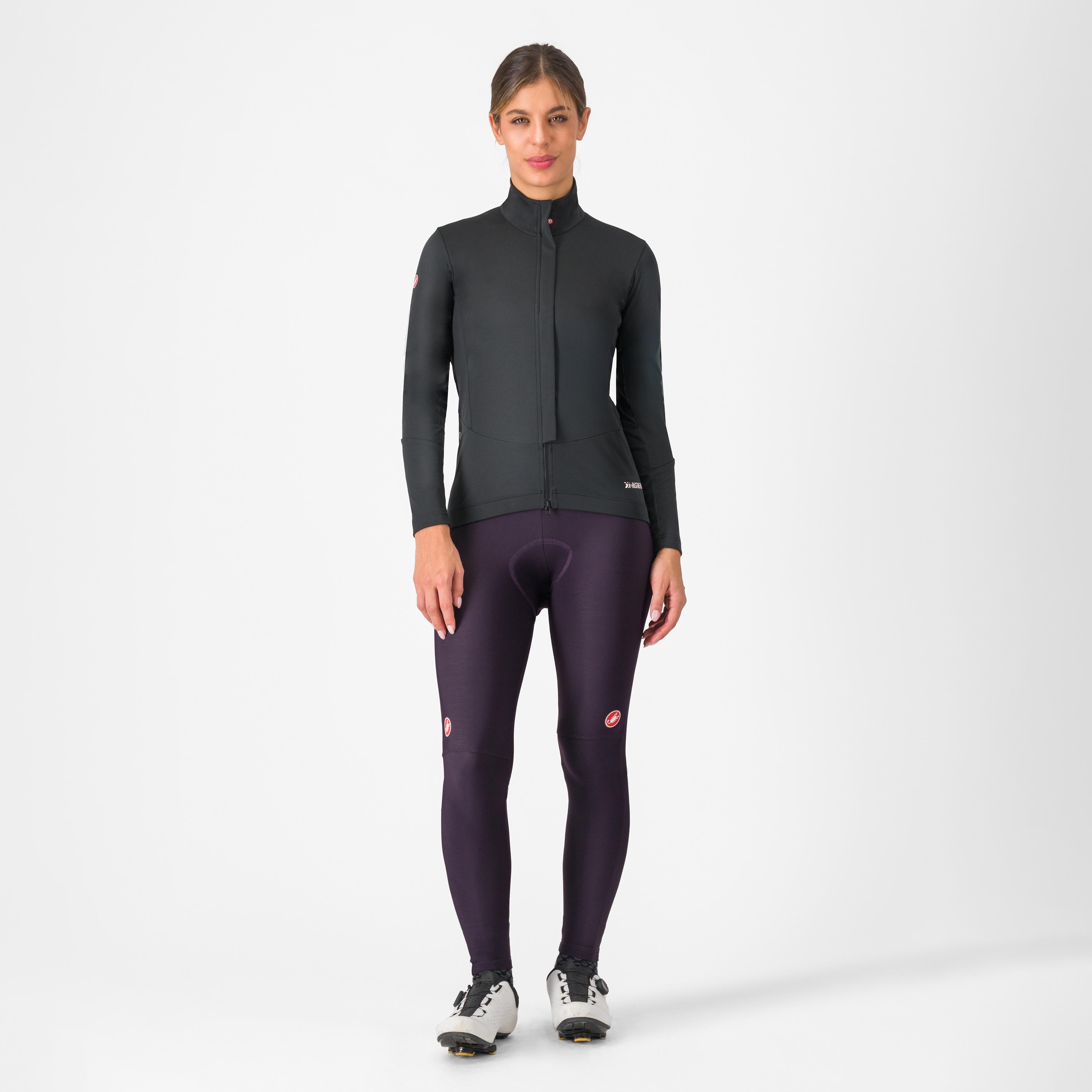 Sorpasso ros w tight - dark night shade/silver reflex - castelli