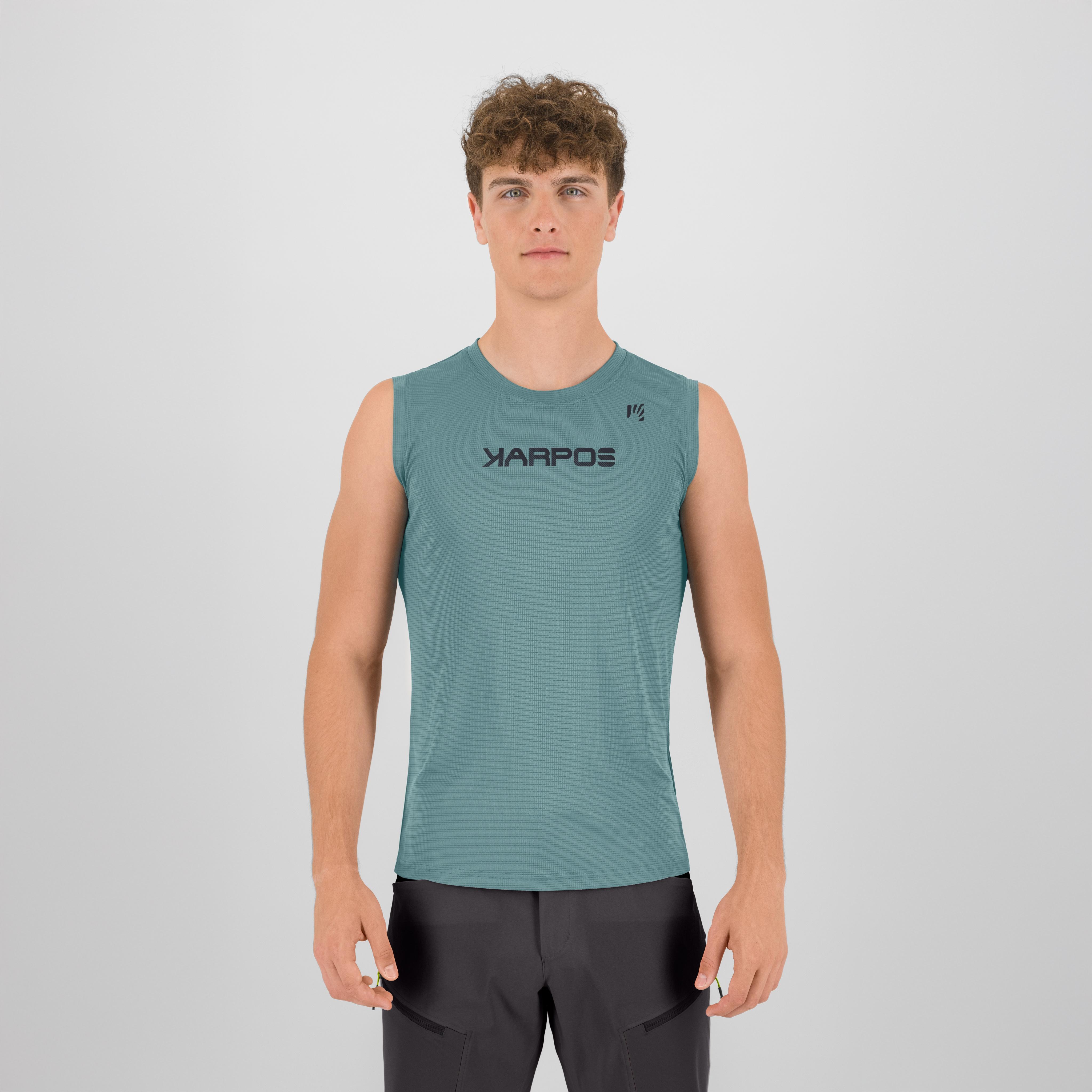 Loma evo sleeveless - mineral blue - karpos
