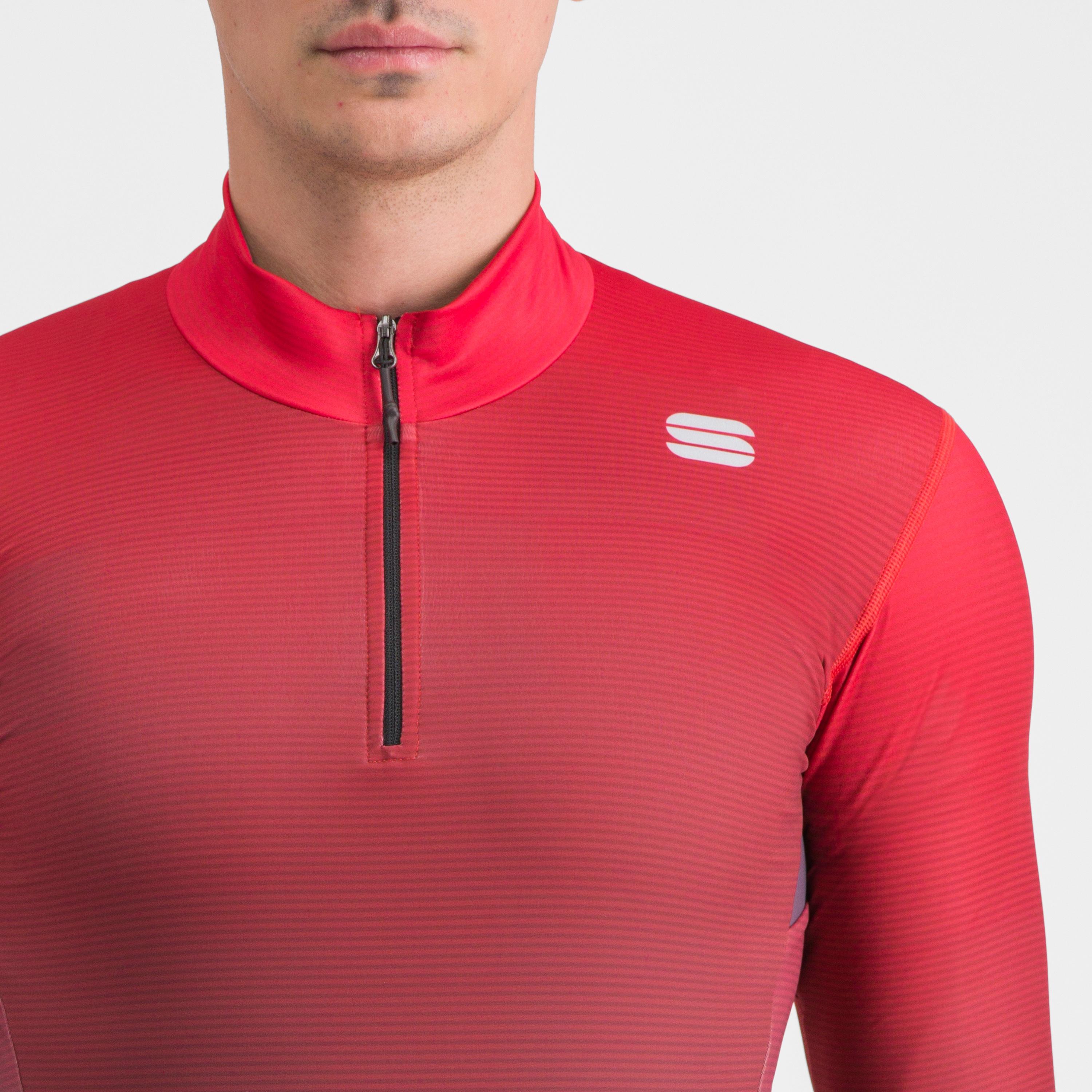 Squadra jersey - huckleberry/tango red - sportful