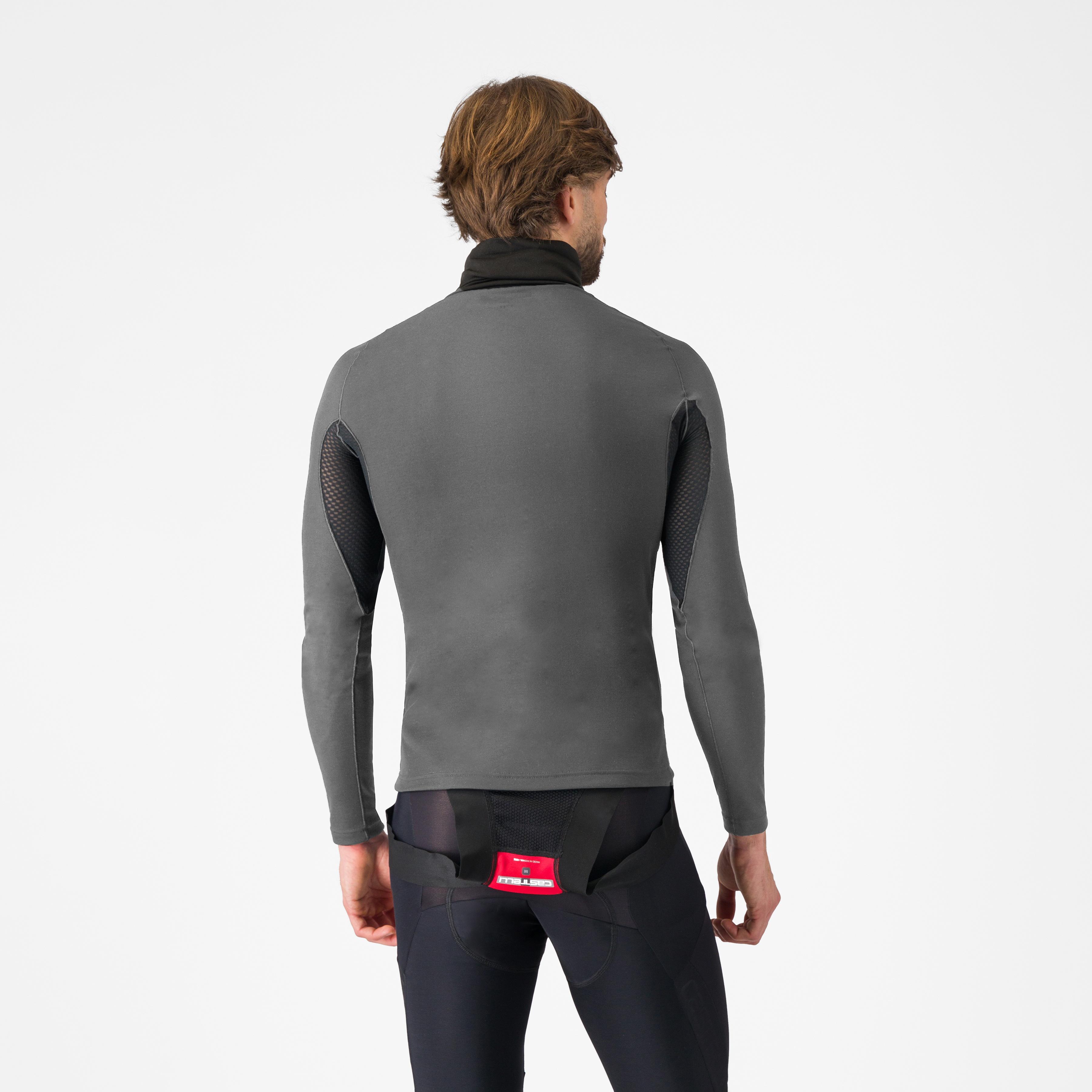 Flanders 2 high neck warmer - gray - castelli