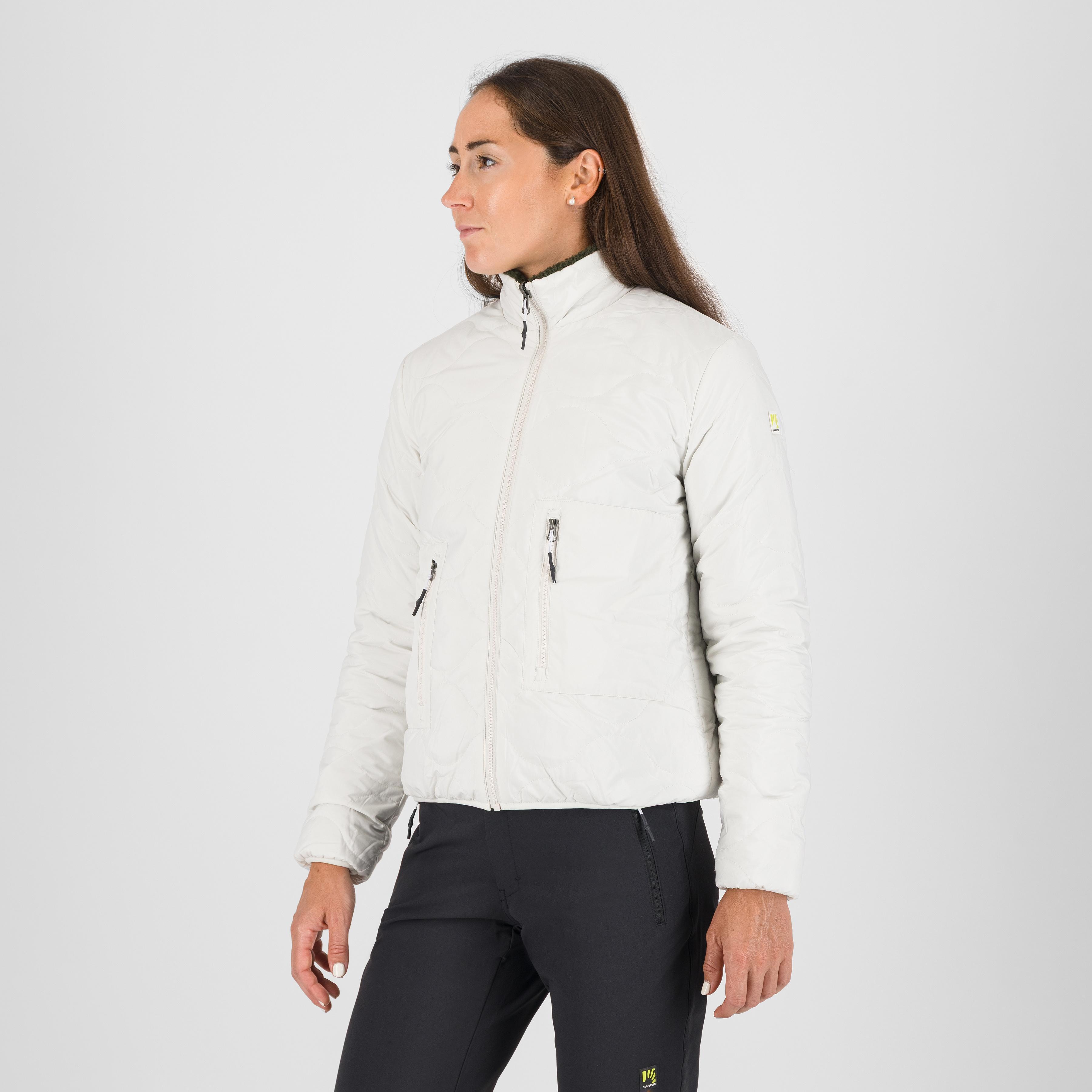 Sennes w jacket - vaporous gray/four leafe - karpos