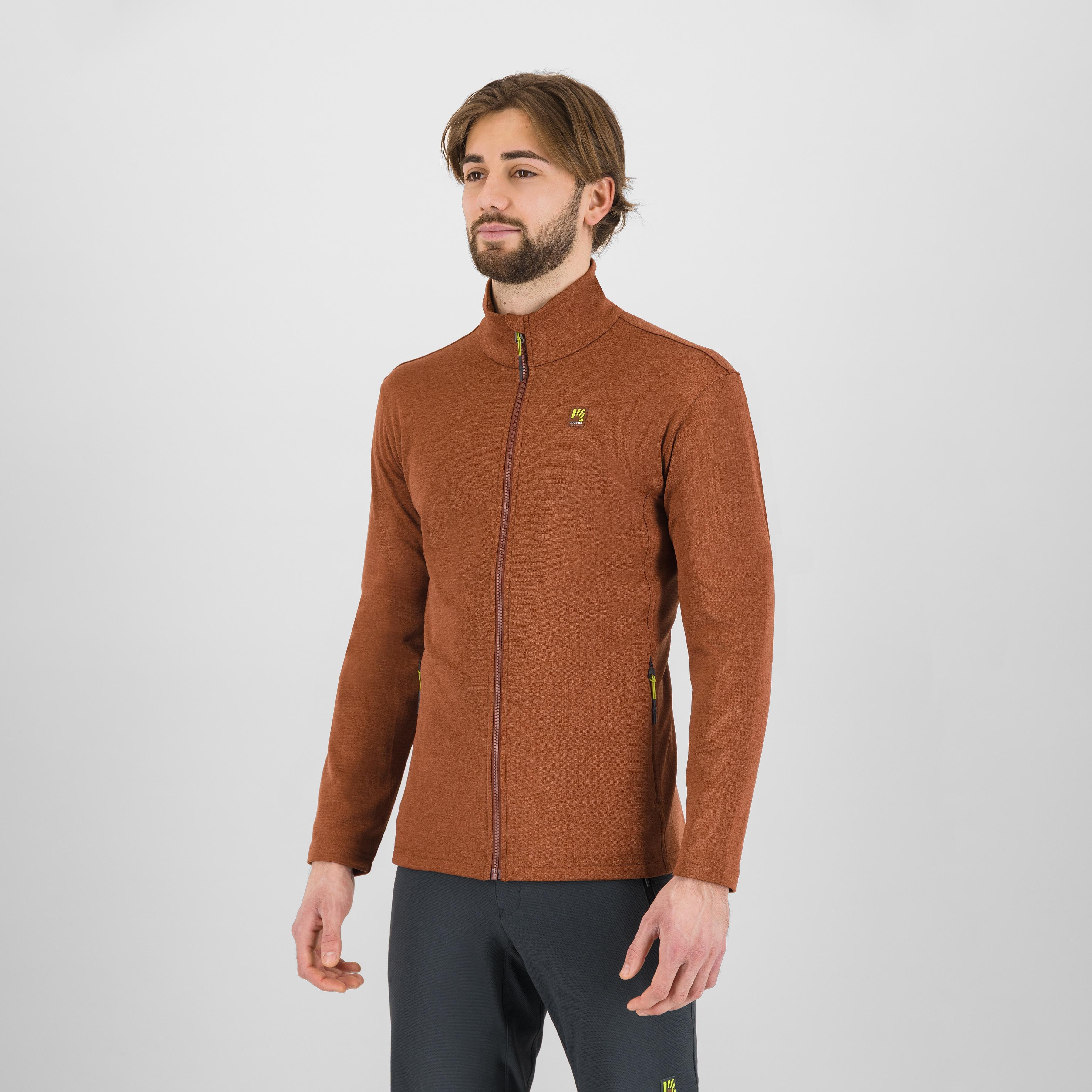 Pizzocco full zip fleece - mahogany - karpos