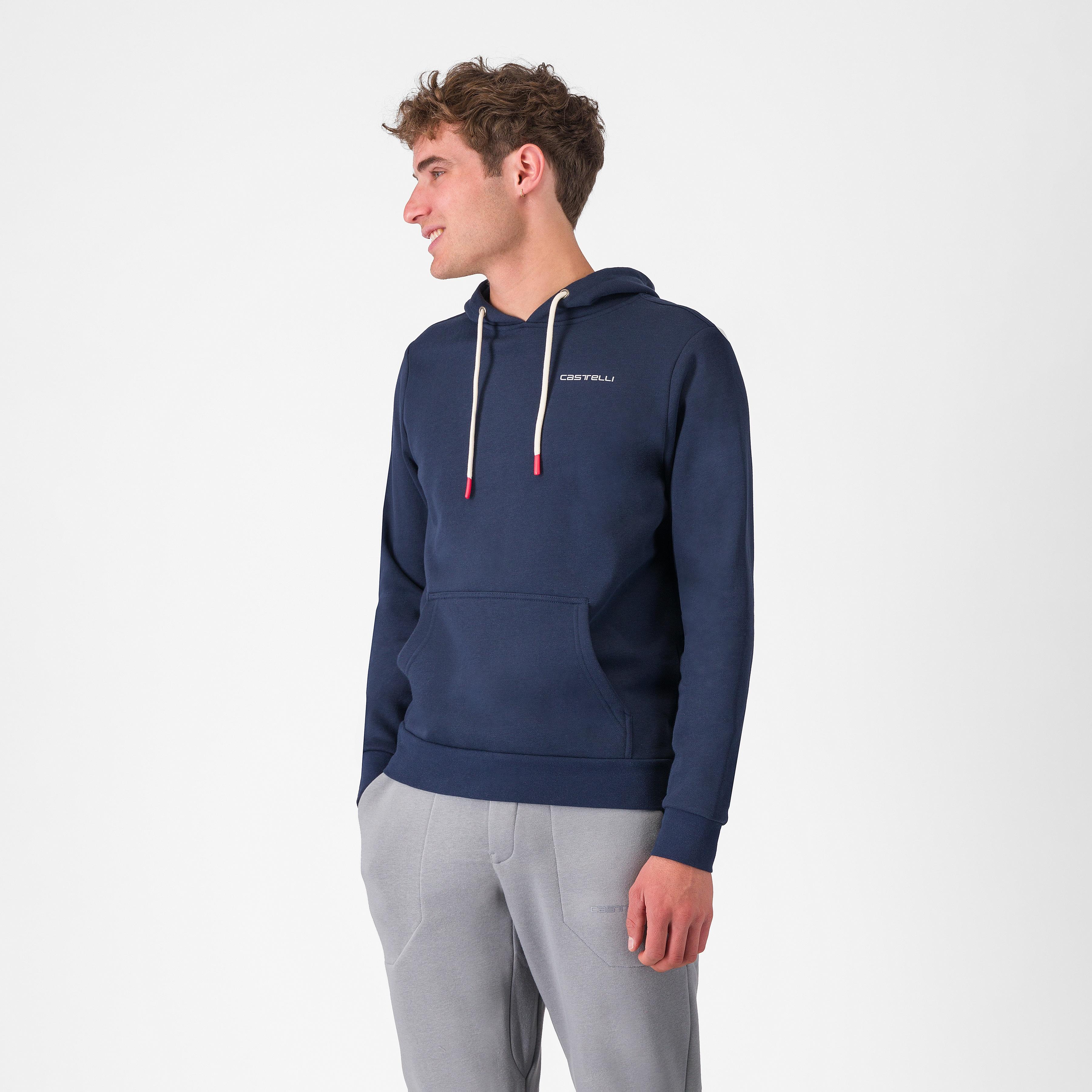 Classico hoodie - belgian blue - castelli