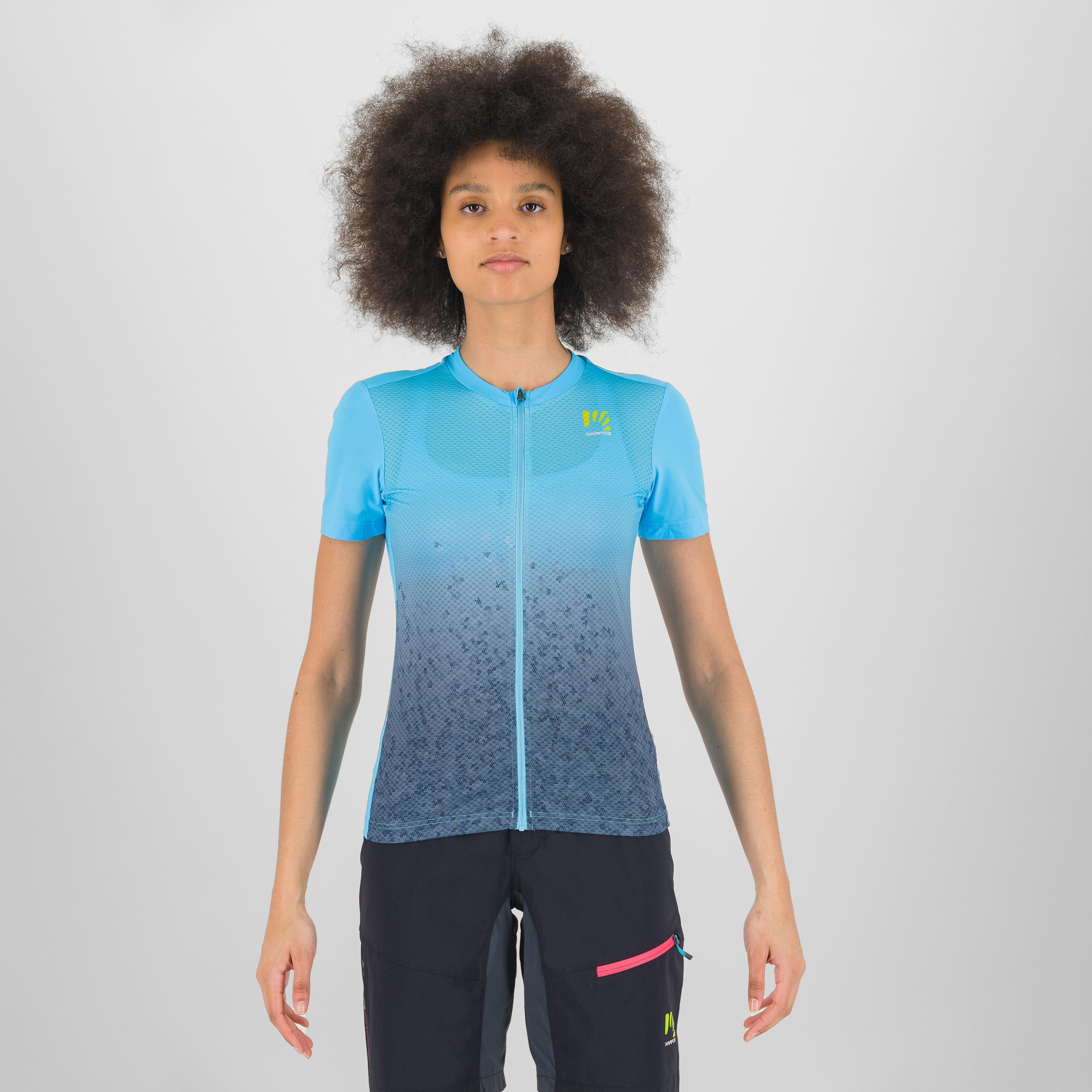 Verve evo w jersey - blue atoll/sky captain - karpos