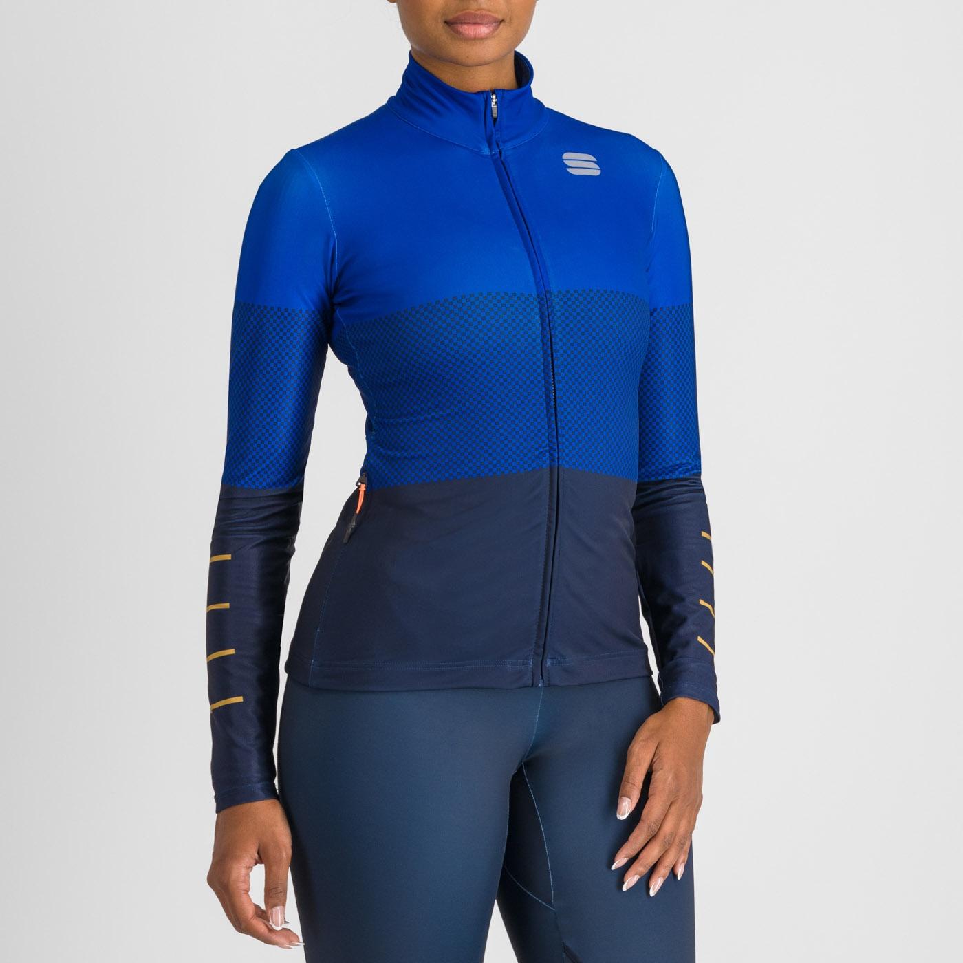Squadra w jersey - blue ceramic italy blu - sportful