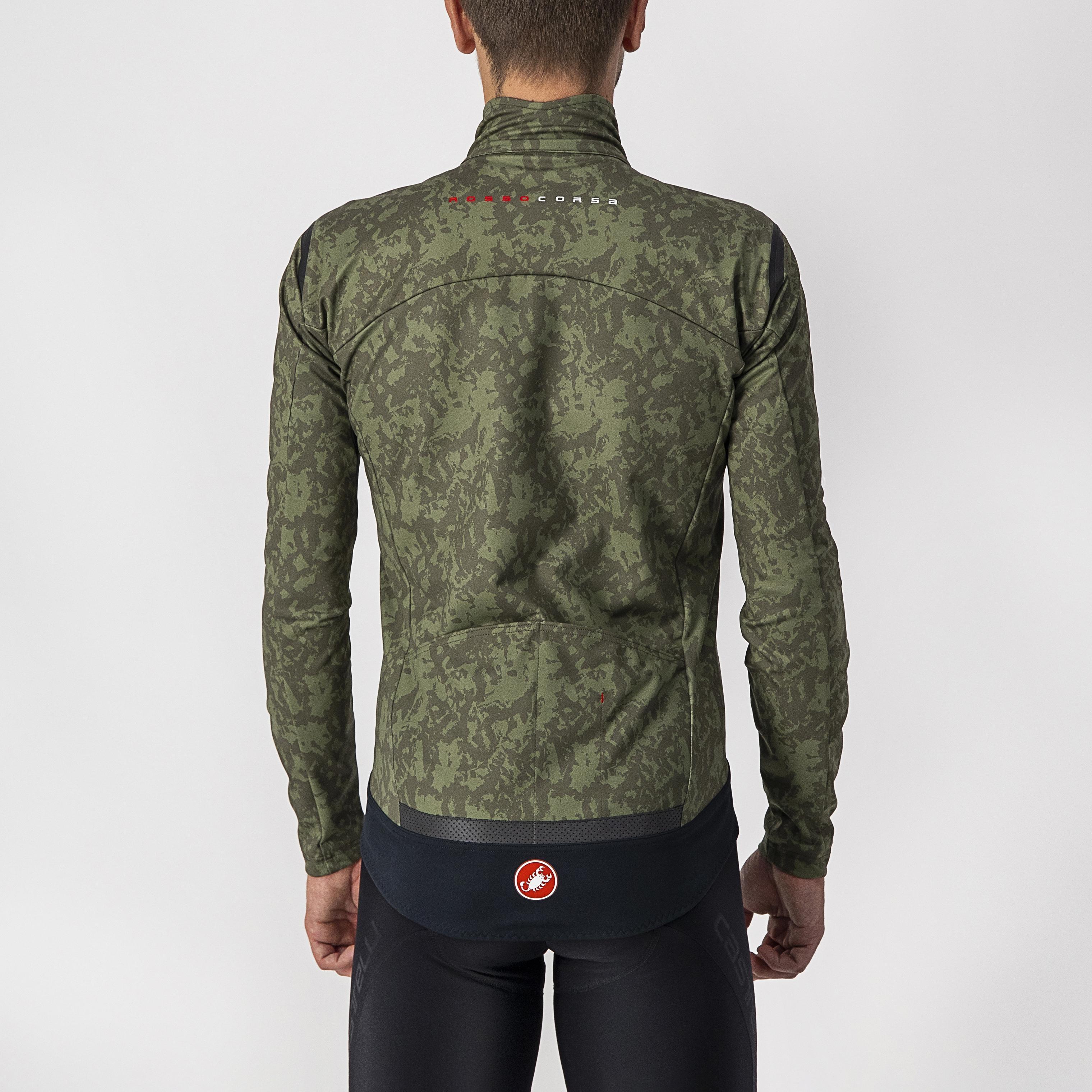 Perfetto ros long sleeve - military green/light military- - castelli